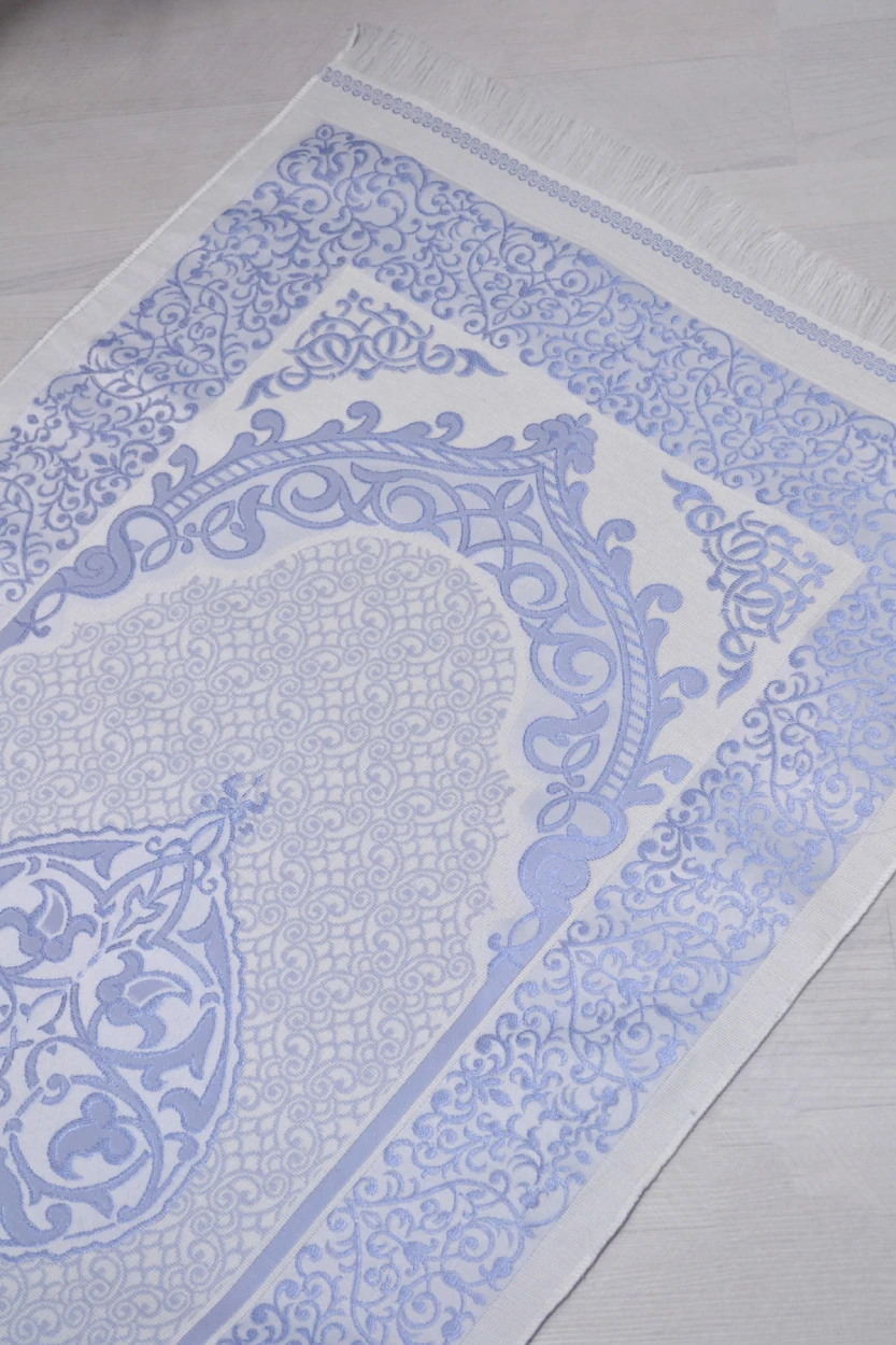 Pamuk Tafta Seccade Mavi