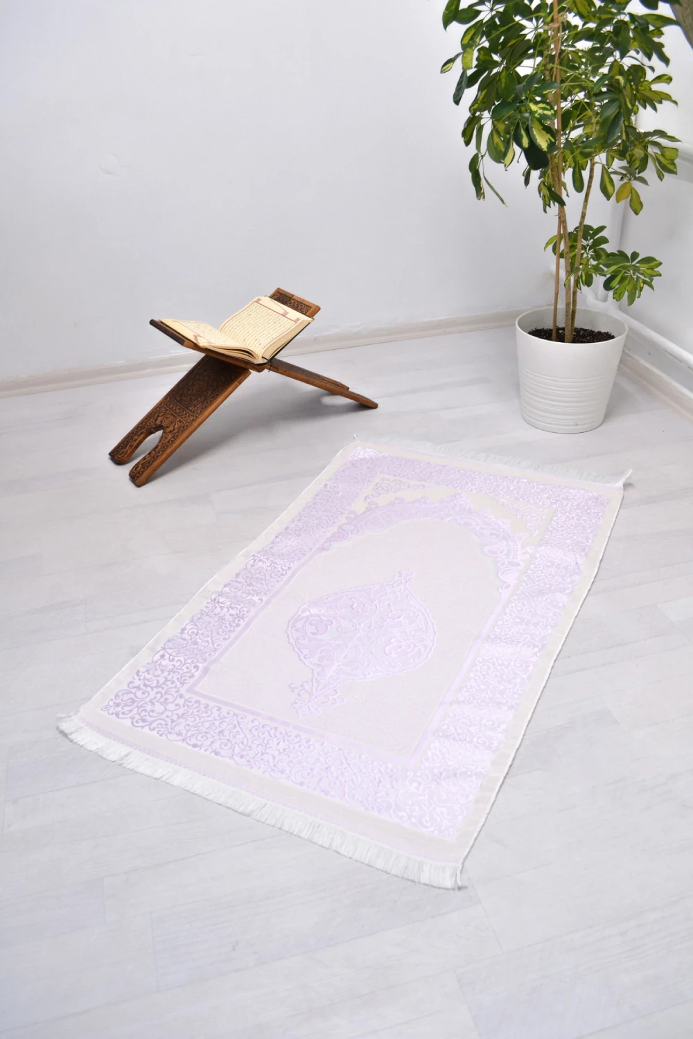 Pamuk Tafta Seccade Lila