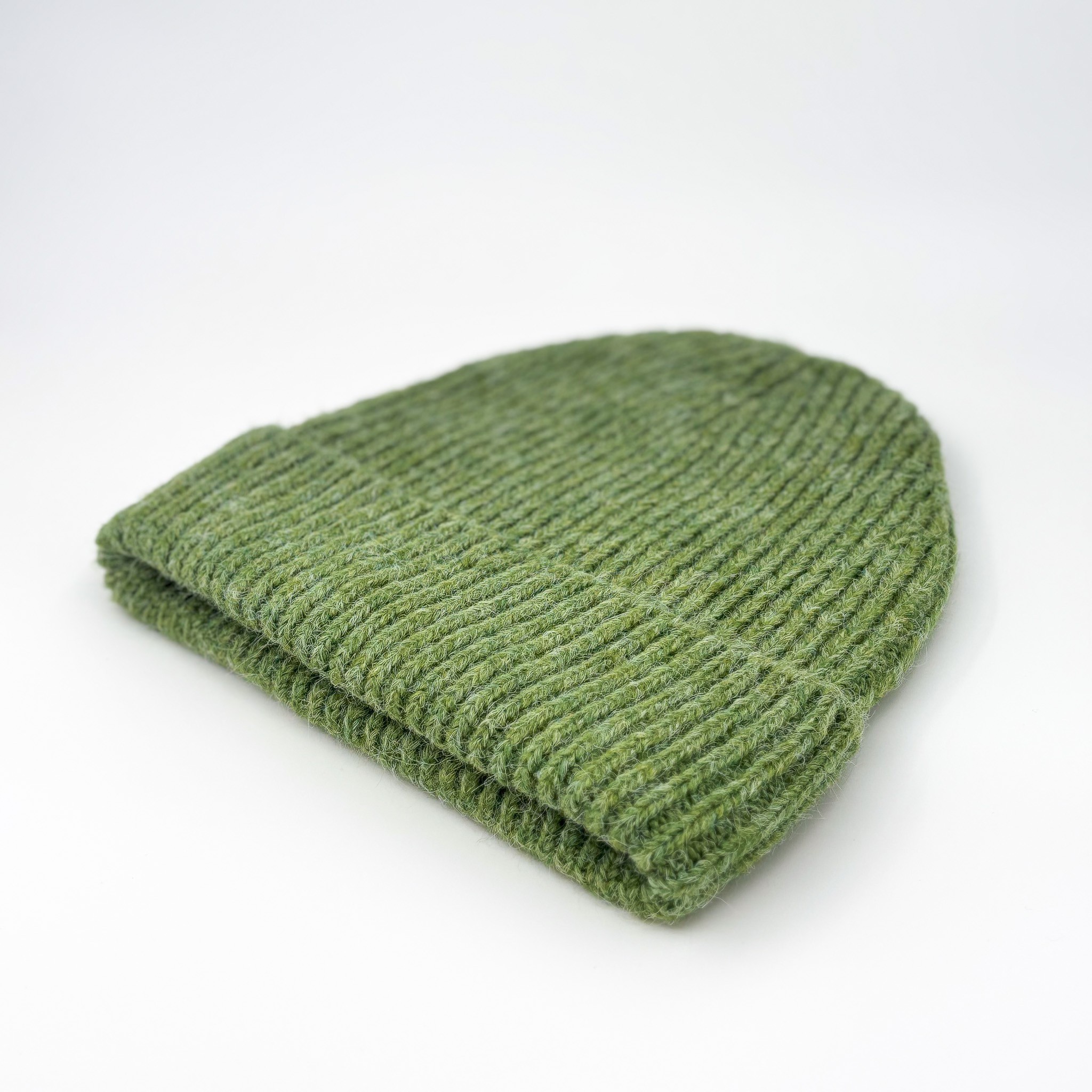 WOOL BEANIE GREEN