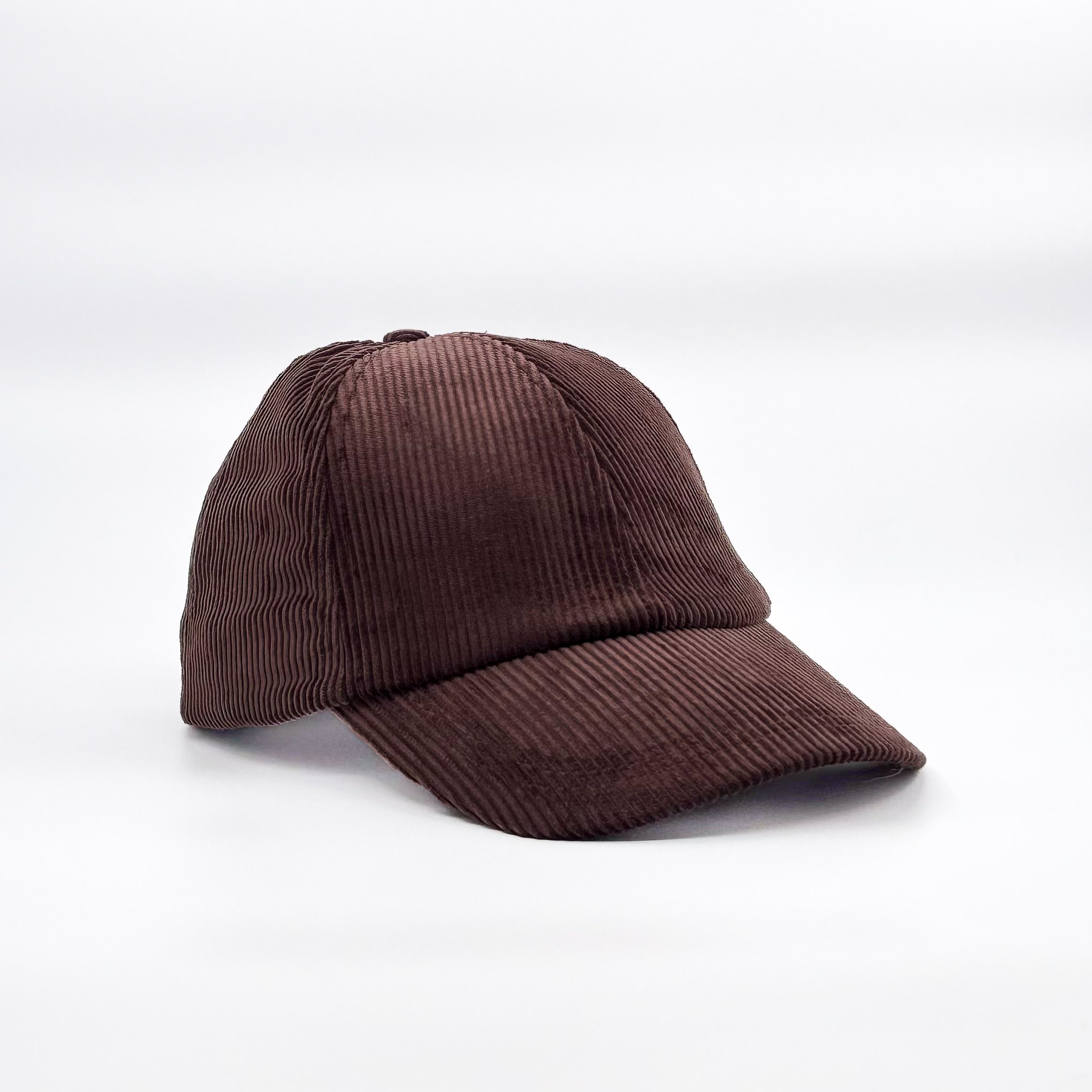 BROWN CORDUROY CAP