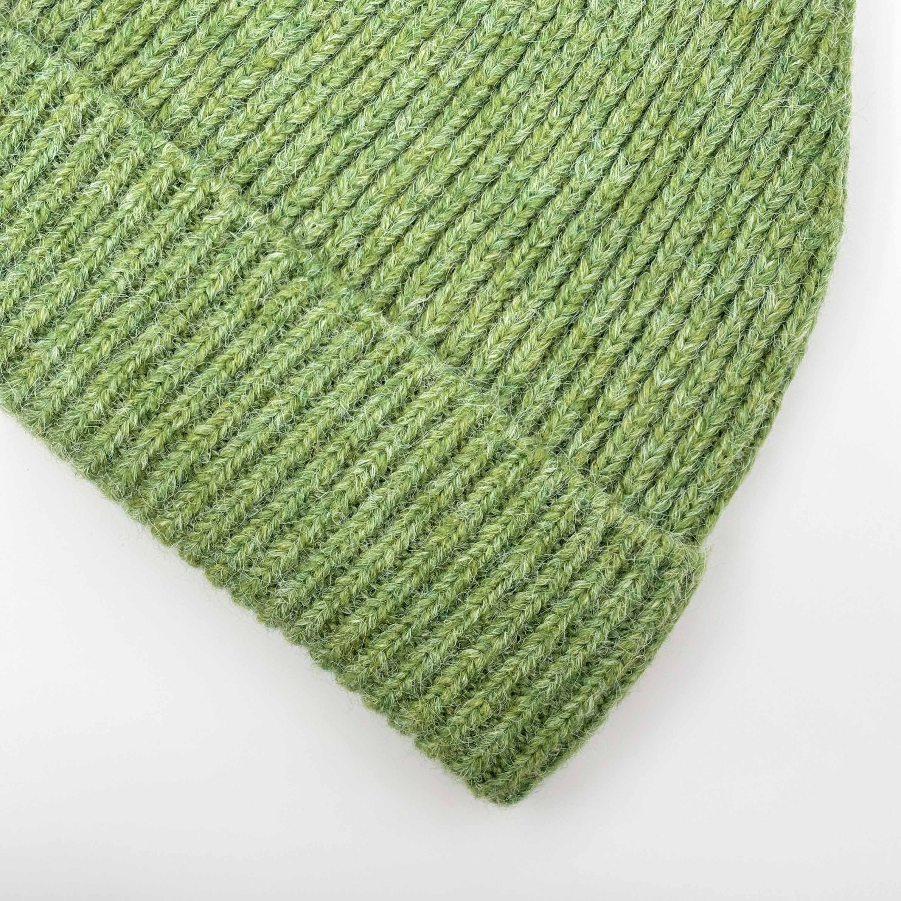 WOOL BEANIE GREEN