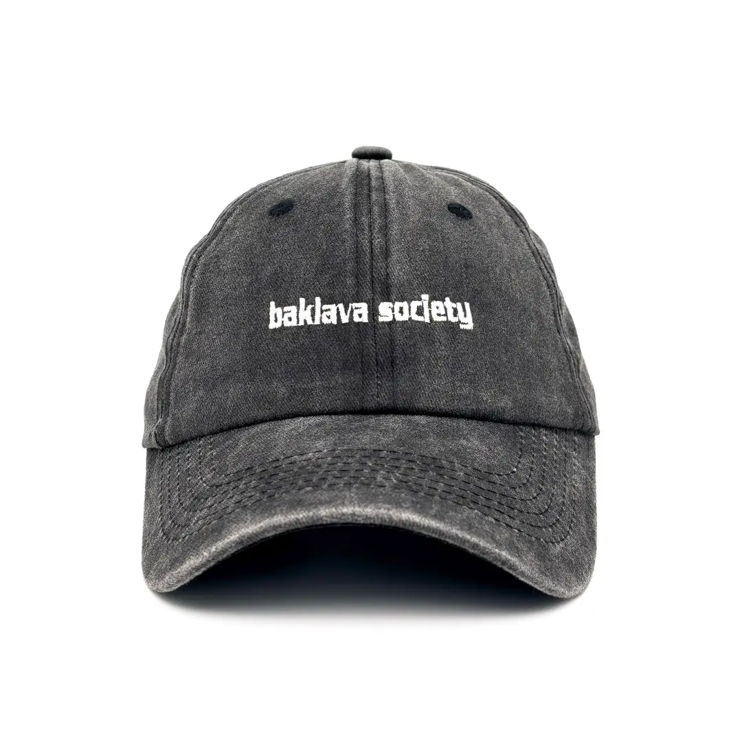 Baklava Society Cap Black Hatclo