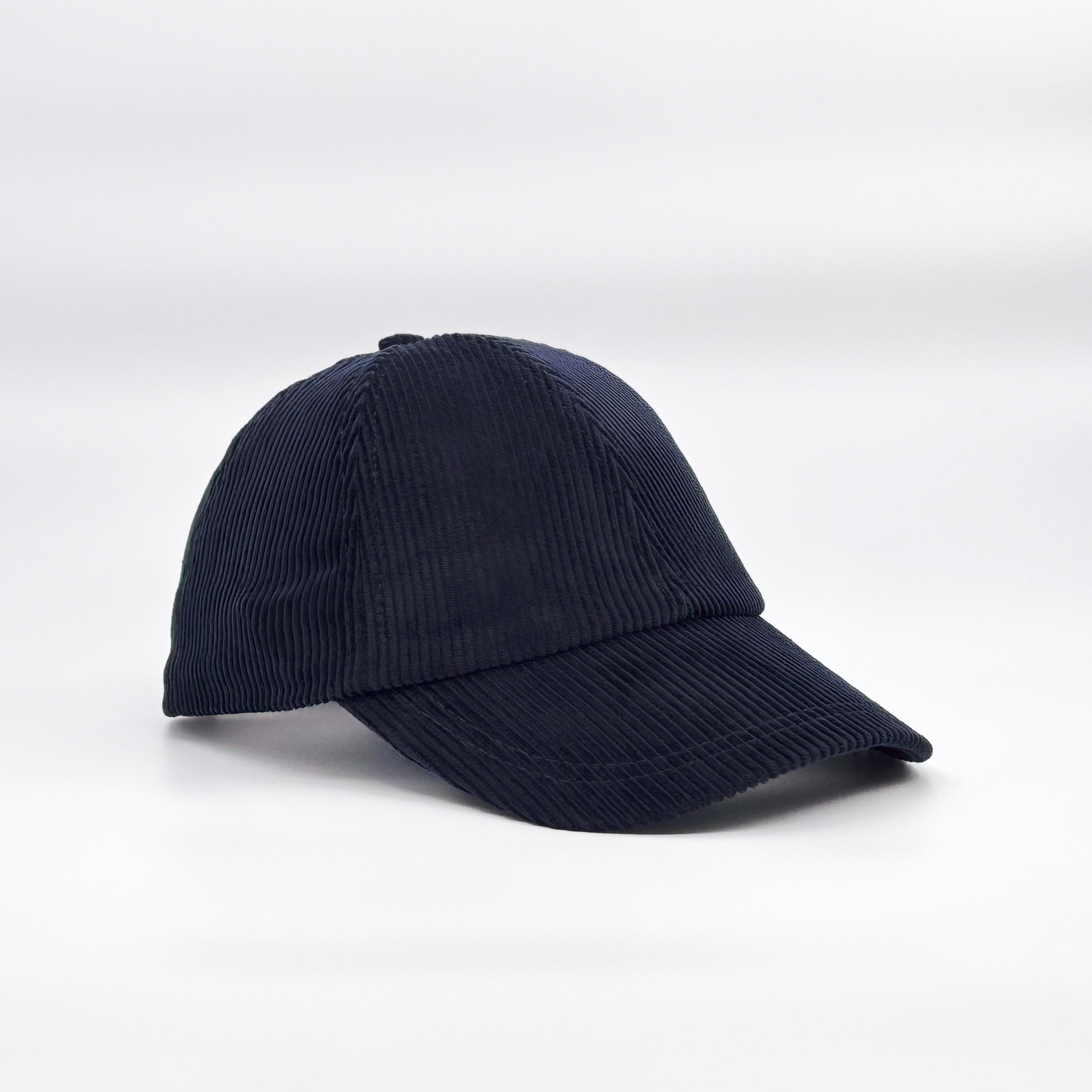 NAVY BLUE CORDUROY CAP