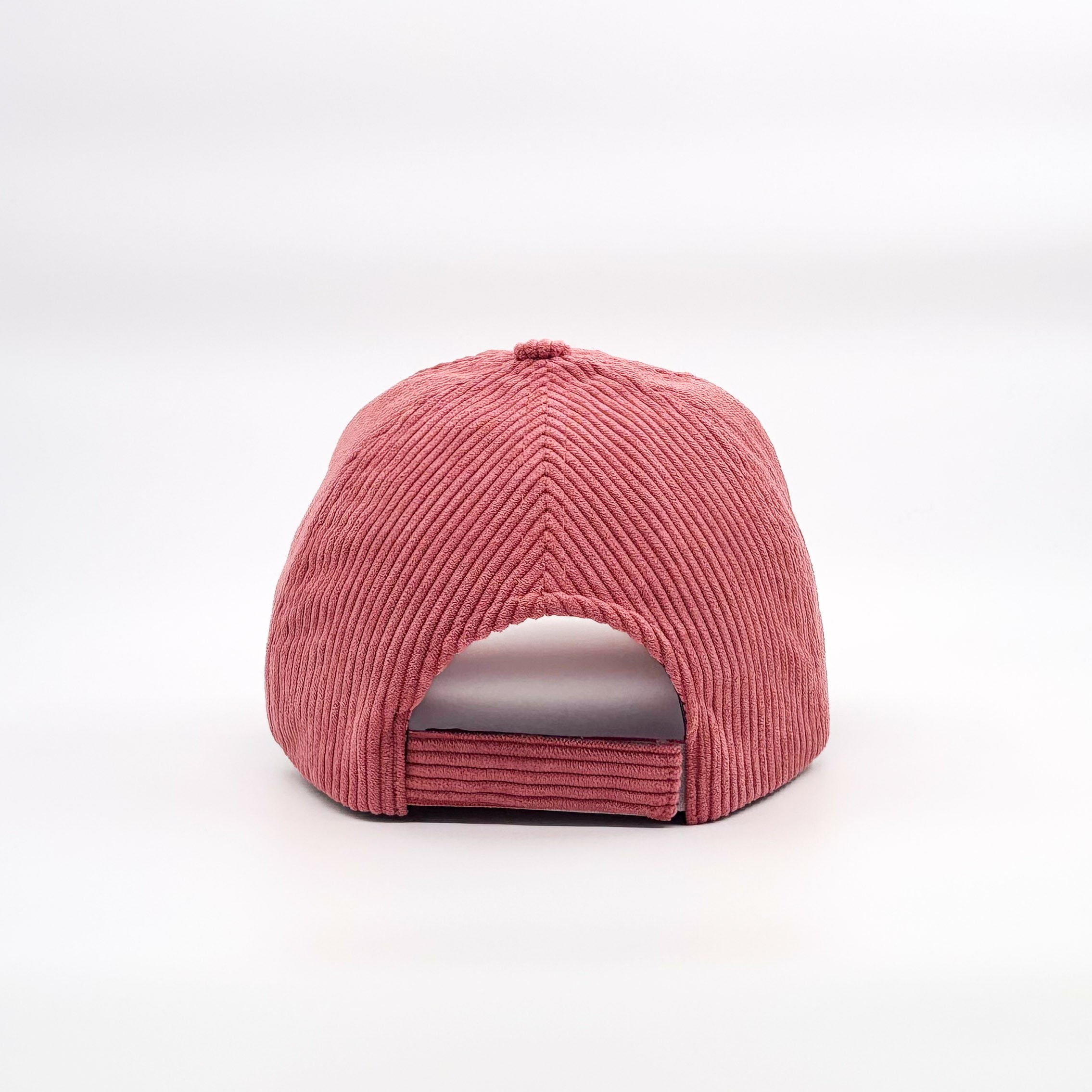 SALMON CORDUROY CAP