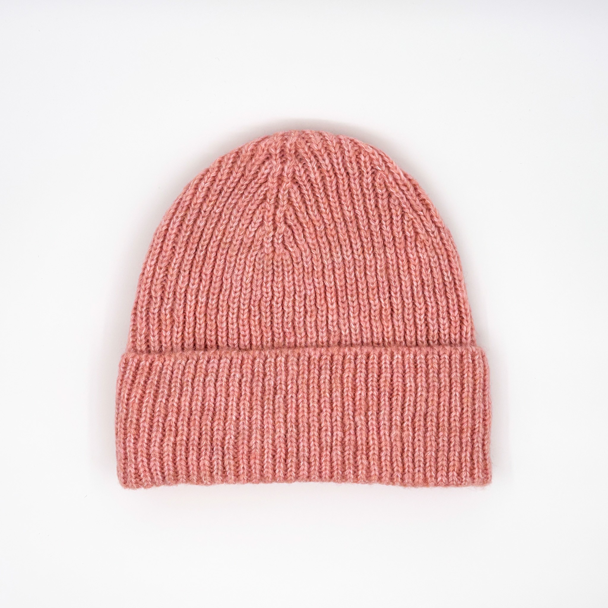 SALMON WOOL BEANIE