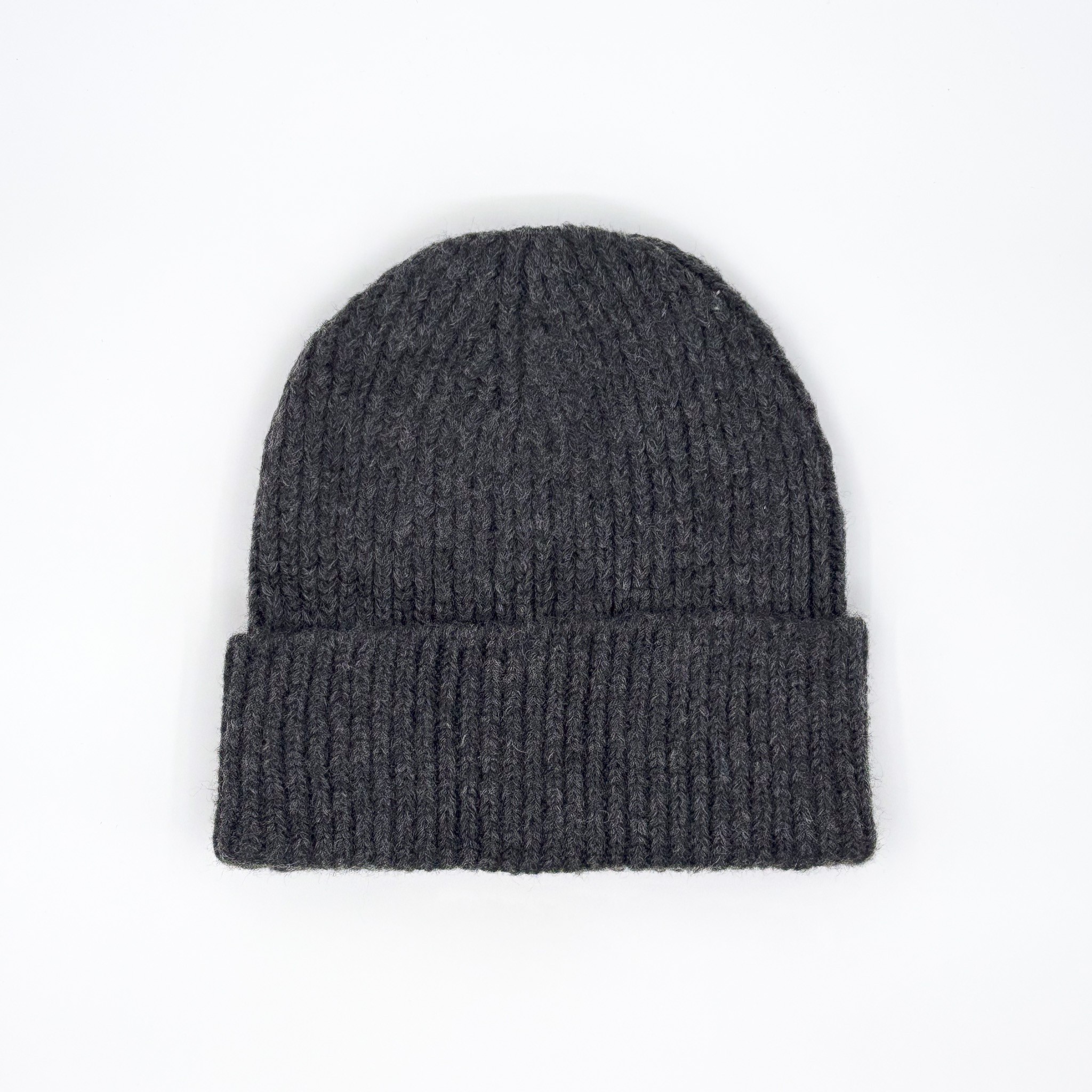 ANTHRACITE WOOL BEANIE