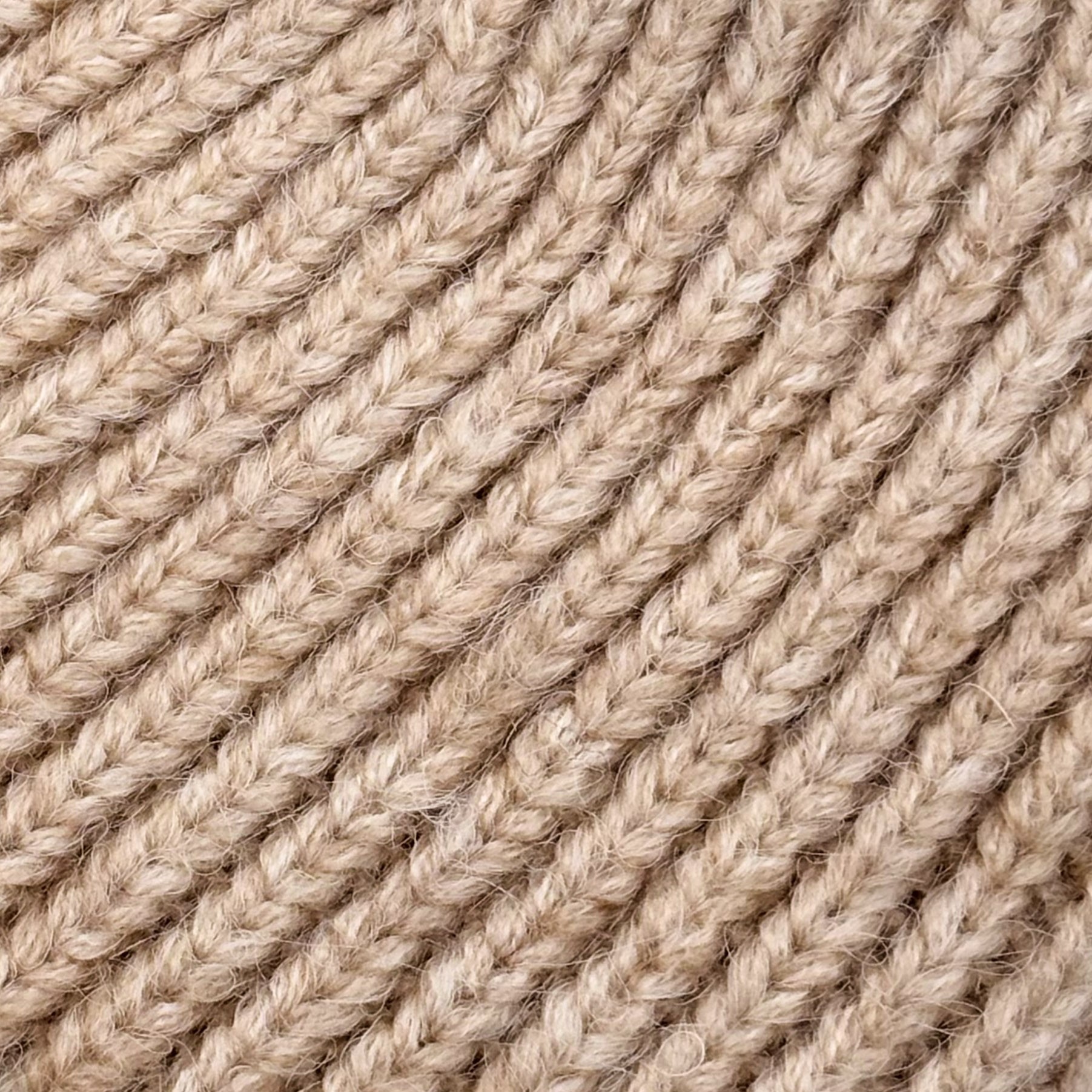 CREAM WOOL BEANIE