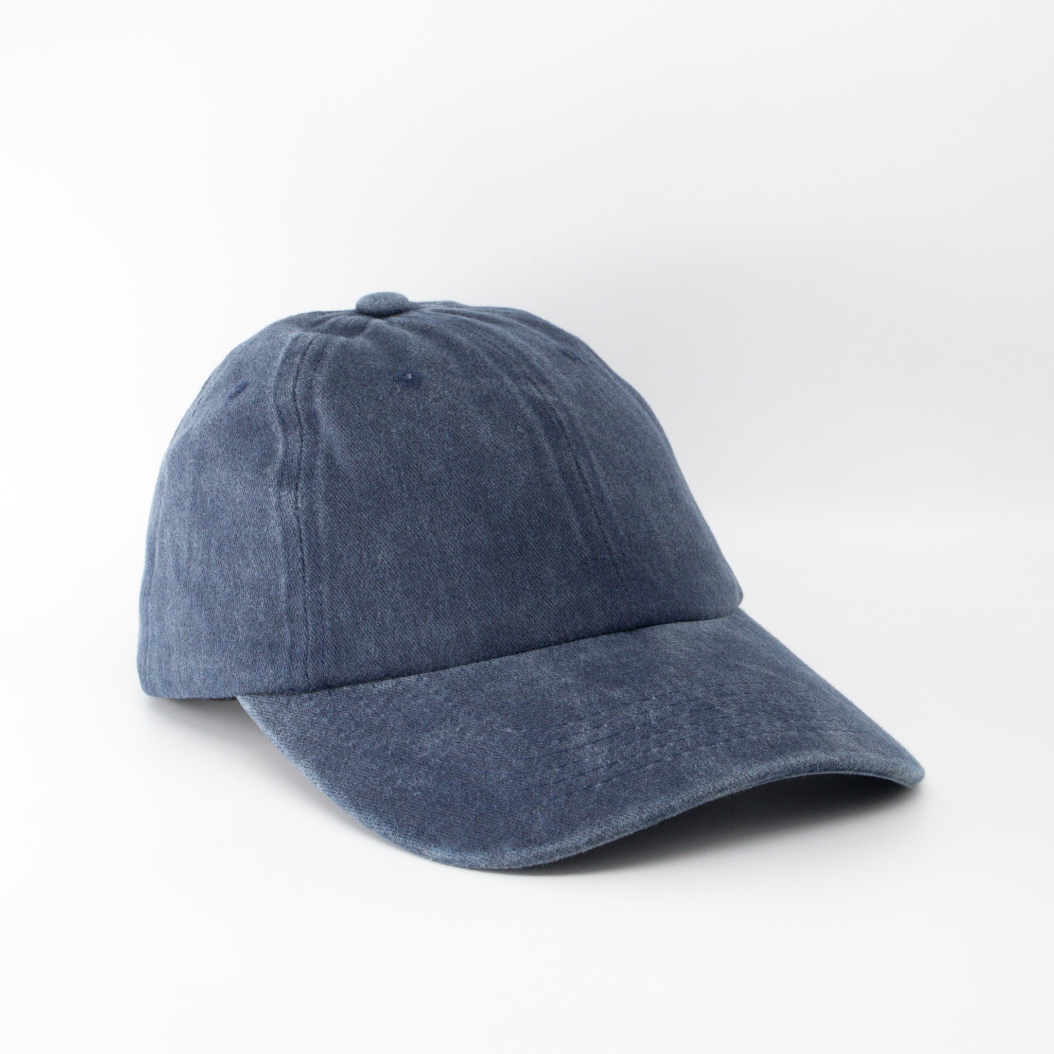 BASIC CAP 053 WASHED LACİVERT