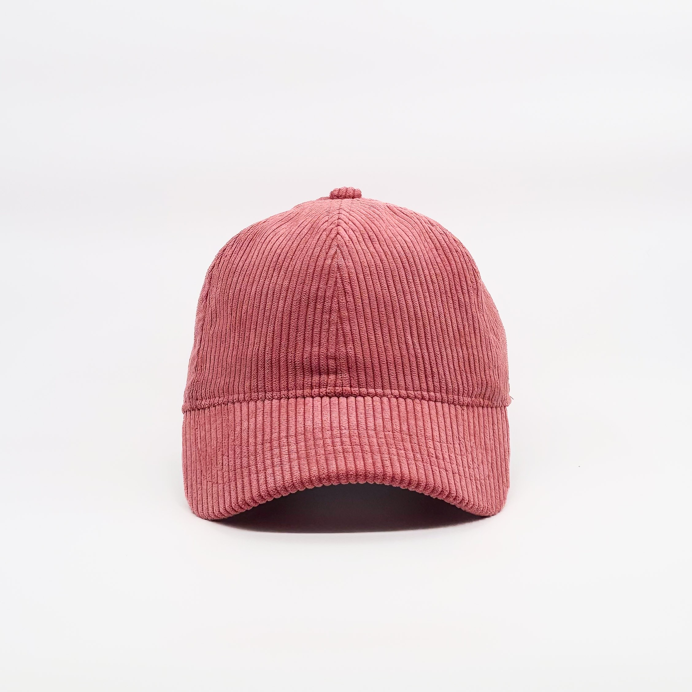 SALMON CORDUROY CAP