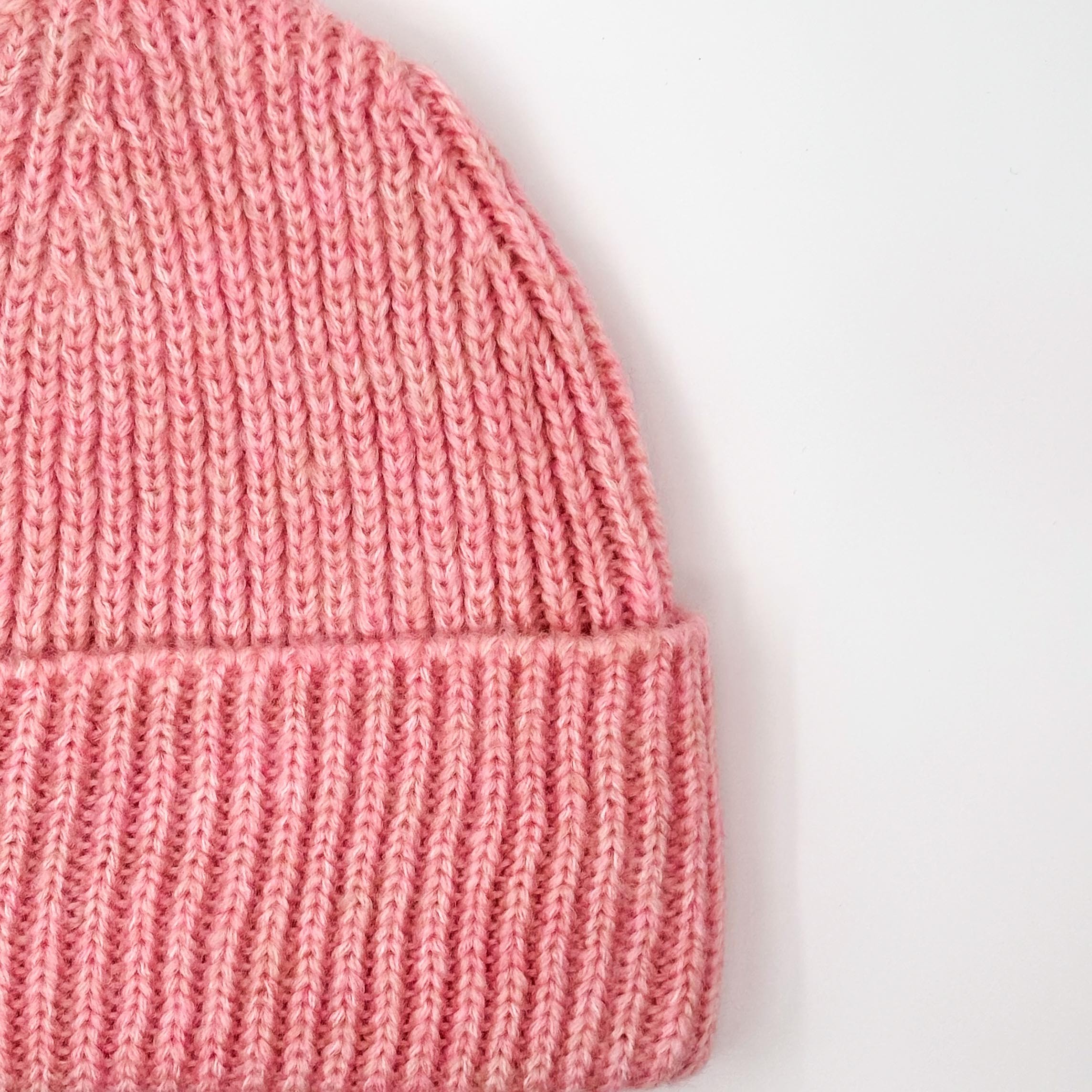 PINK WOOL BEANIE