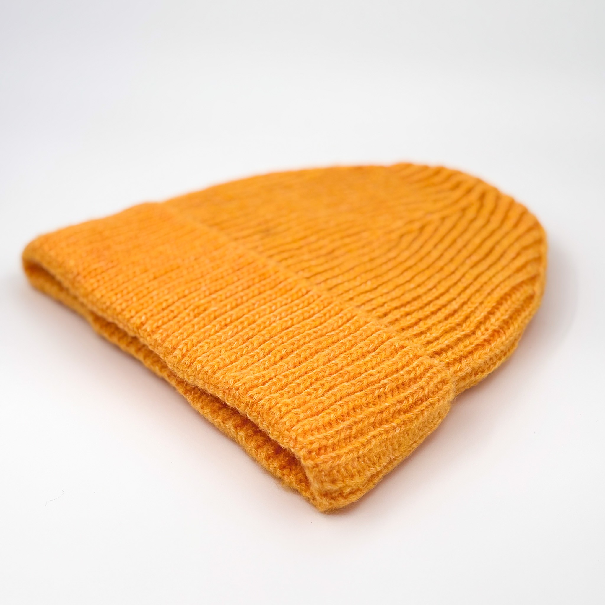 MUSTARD WOOL BEANIE