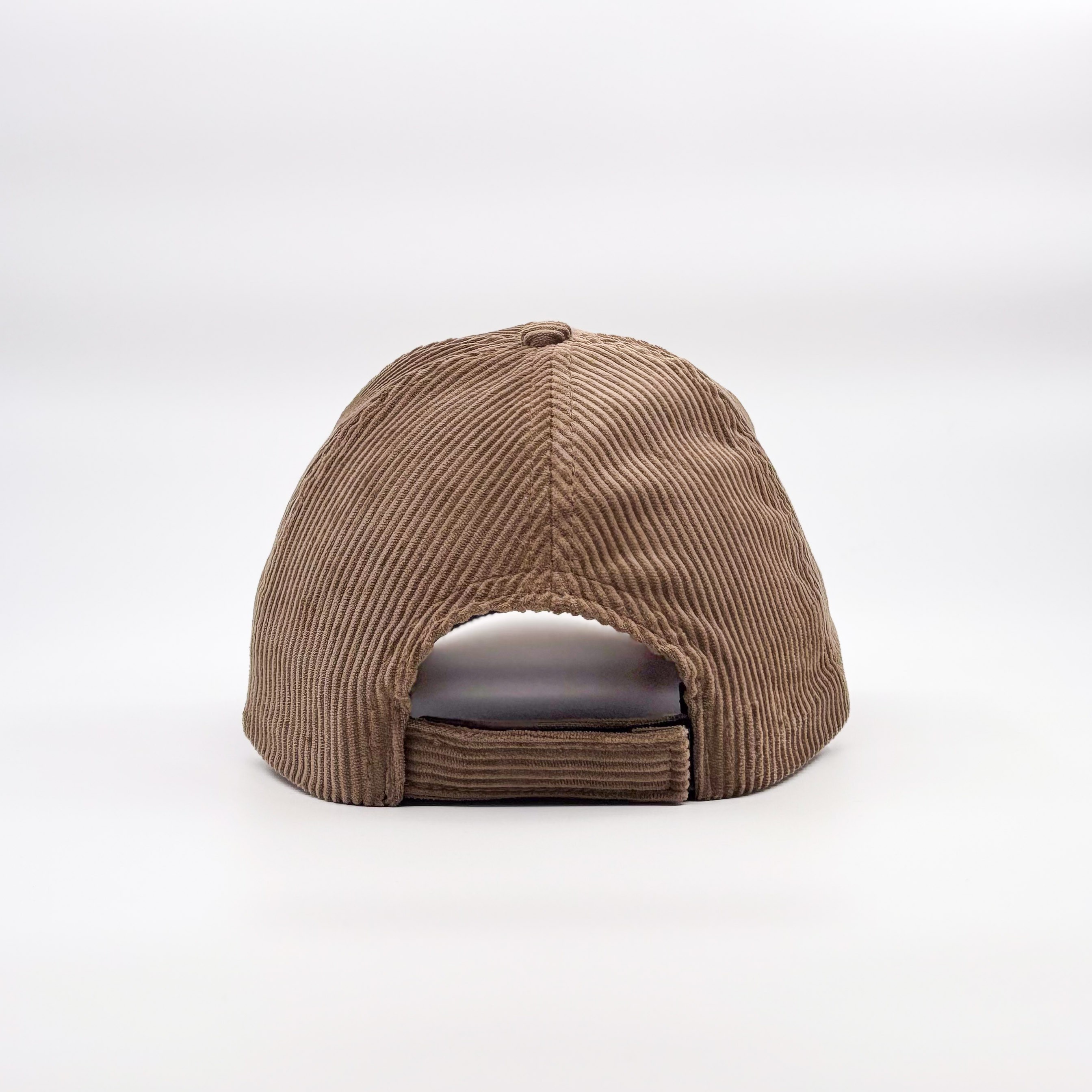 LIGHT BROWN CORDUROY CAP