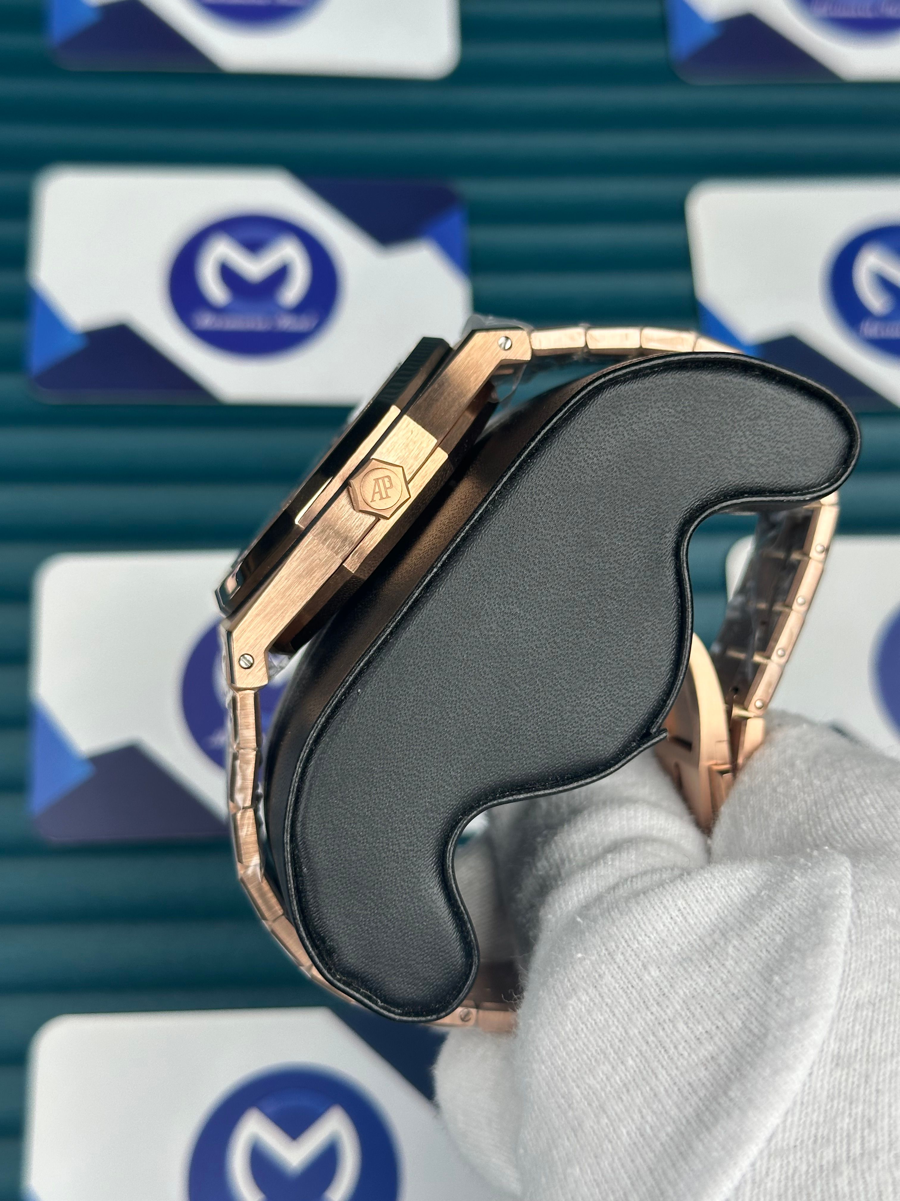 Audemars Piguet Royal Oak Rose Gold Yeşil Kadran Automatic