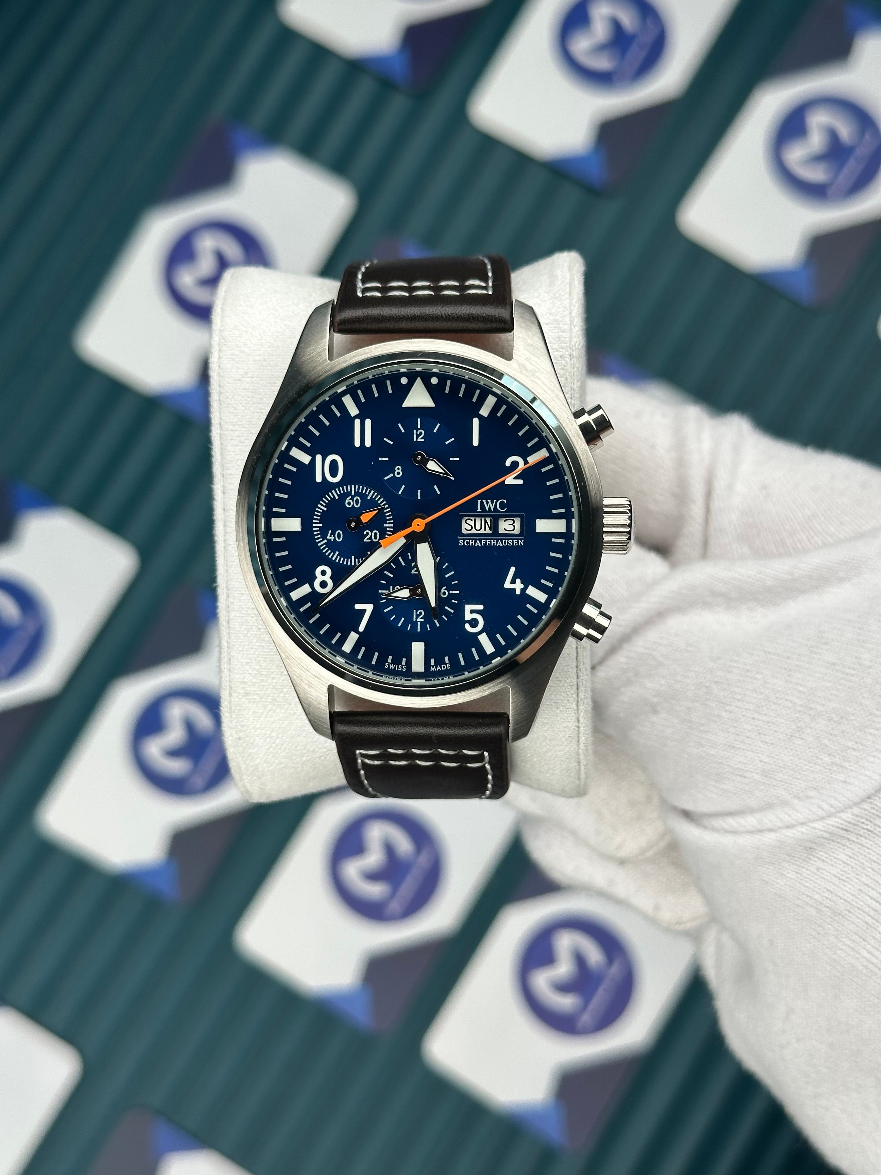 IWC SPECIAL EDITION BLUE ORANGE PILOT'S