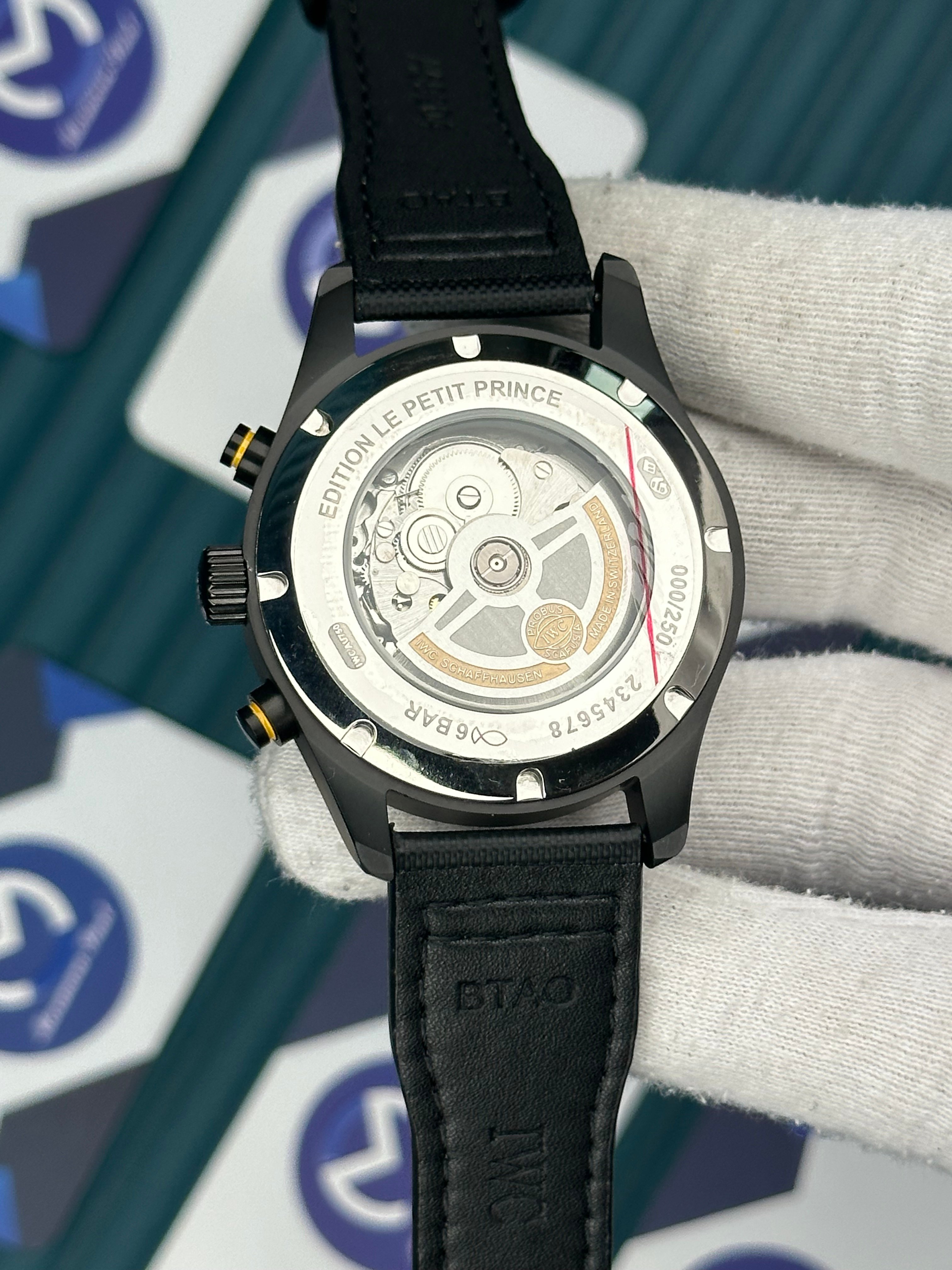 IWC Carbon Case Yellow Line Chronometer Automatic
