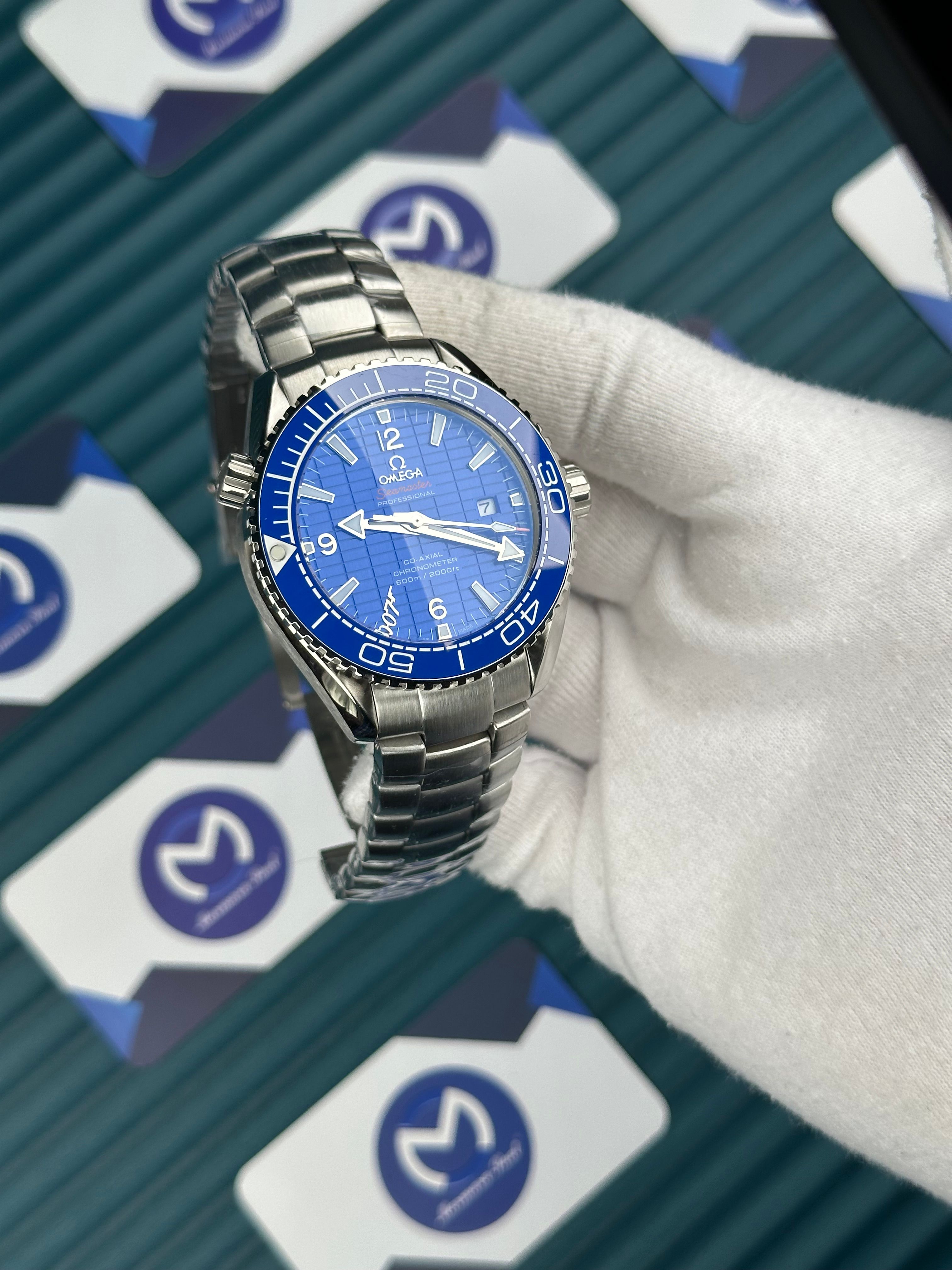 Omega Seamaster James Bond 007 Planet Ocean Mavi 