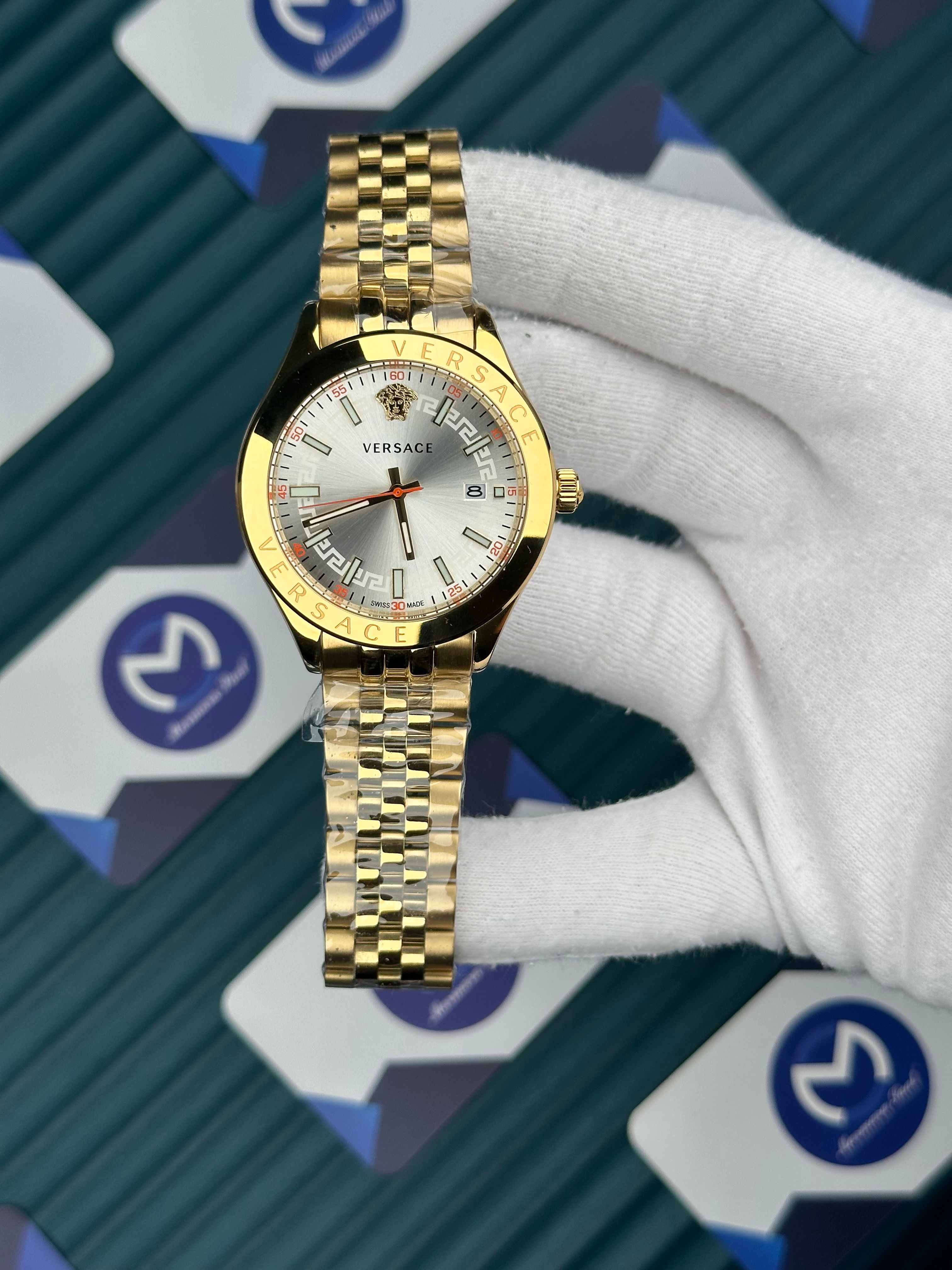 Versace Gold Jübile Beyaz Kadran 