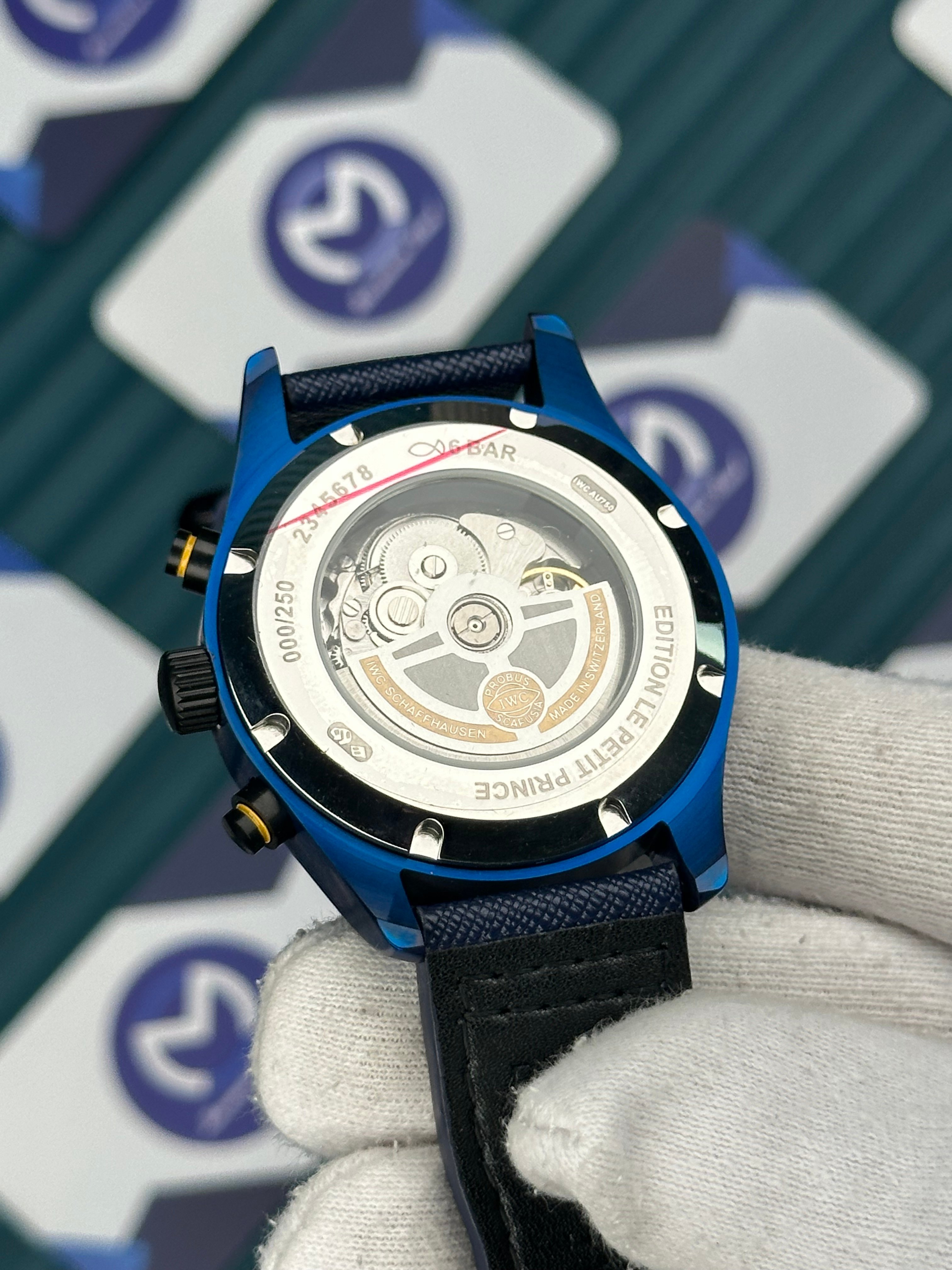 IWC BIG PILOT BLUE CHRONOGRAPH AUTOMATIC