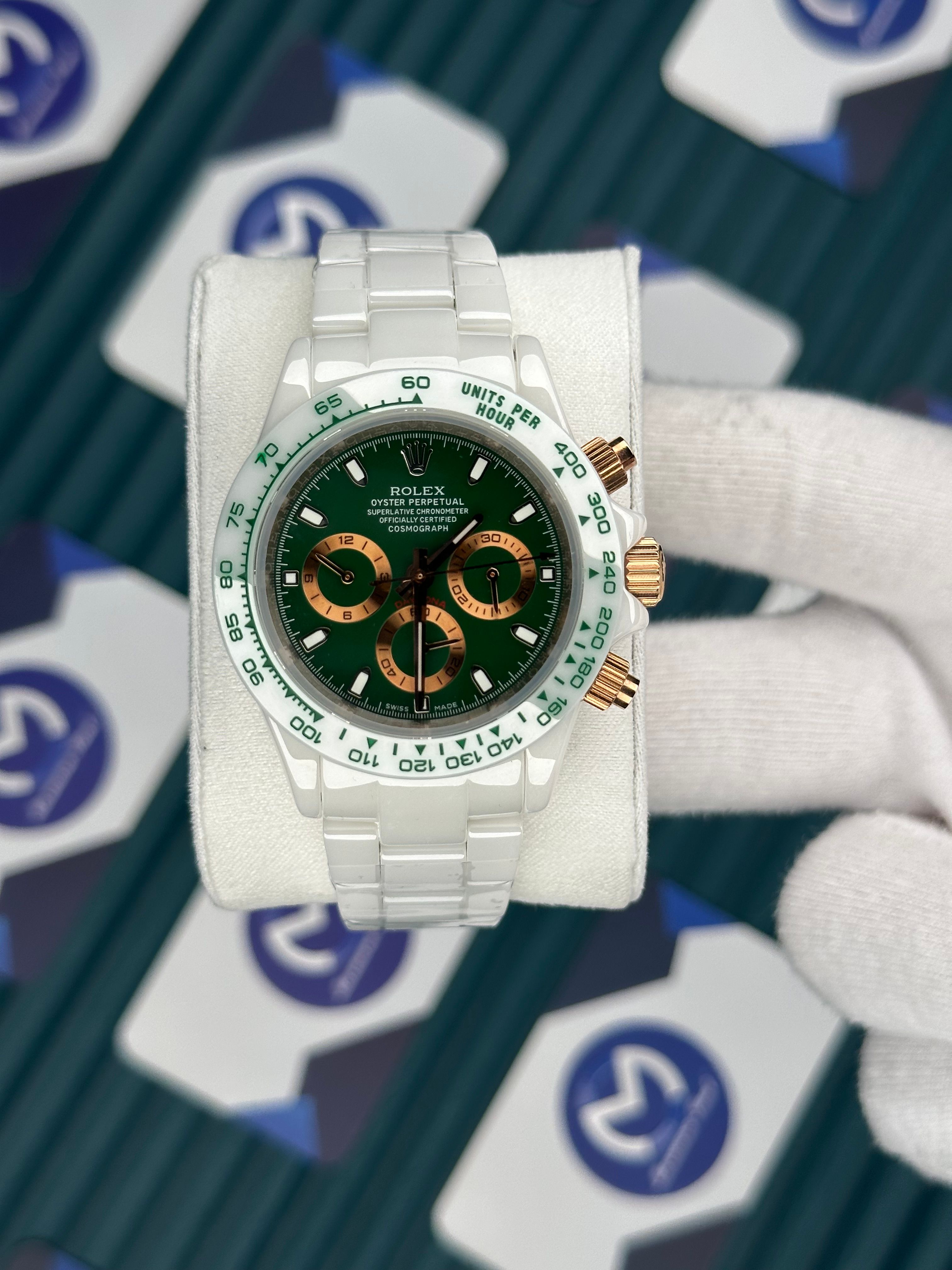 Rolex Daytona Seramik Yeşil Kadran