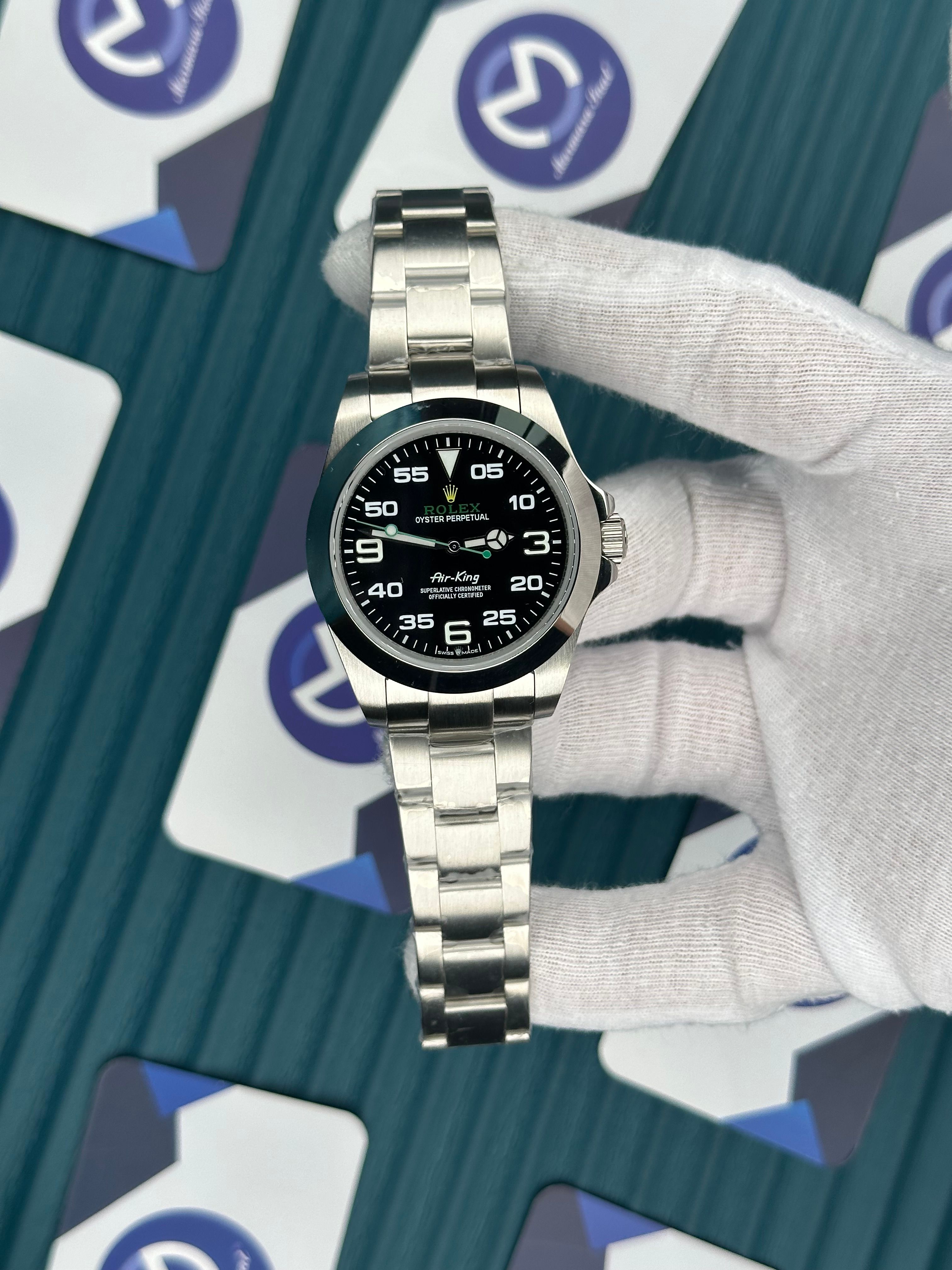 ROLEX AIR-KING BLACK DIAL
