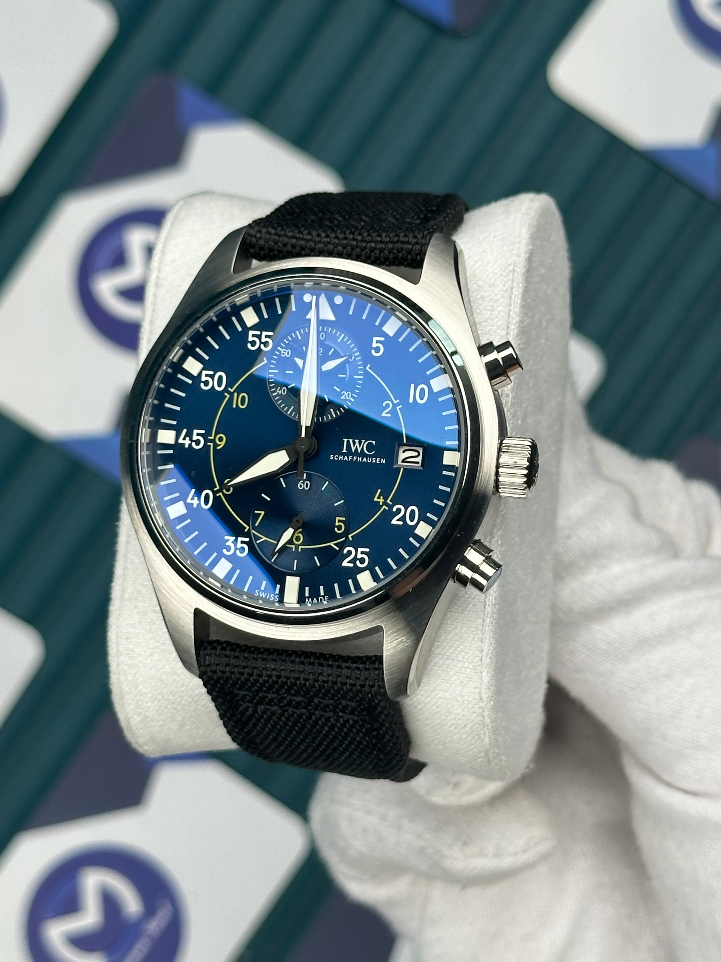 IWC PILOT CHRONOGRAPH BLUE ANGEL
