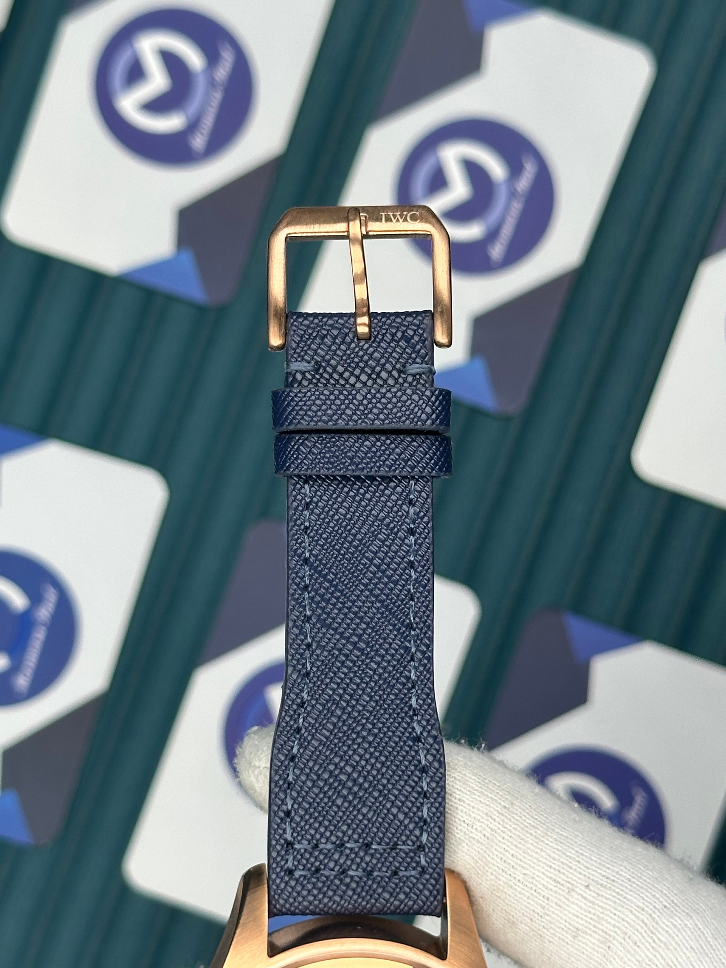 IWC Big Pilot Blue Chronograph Automatic