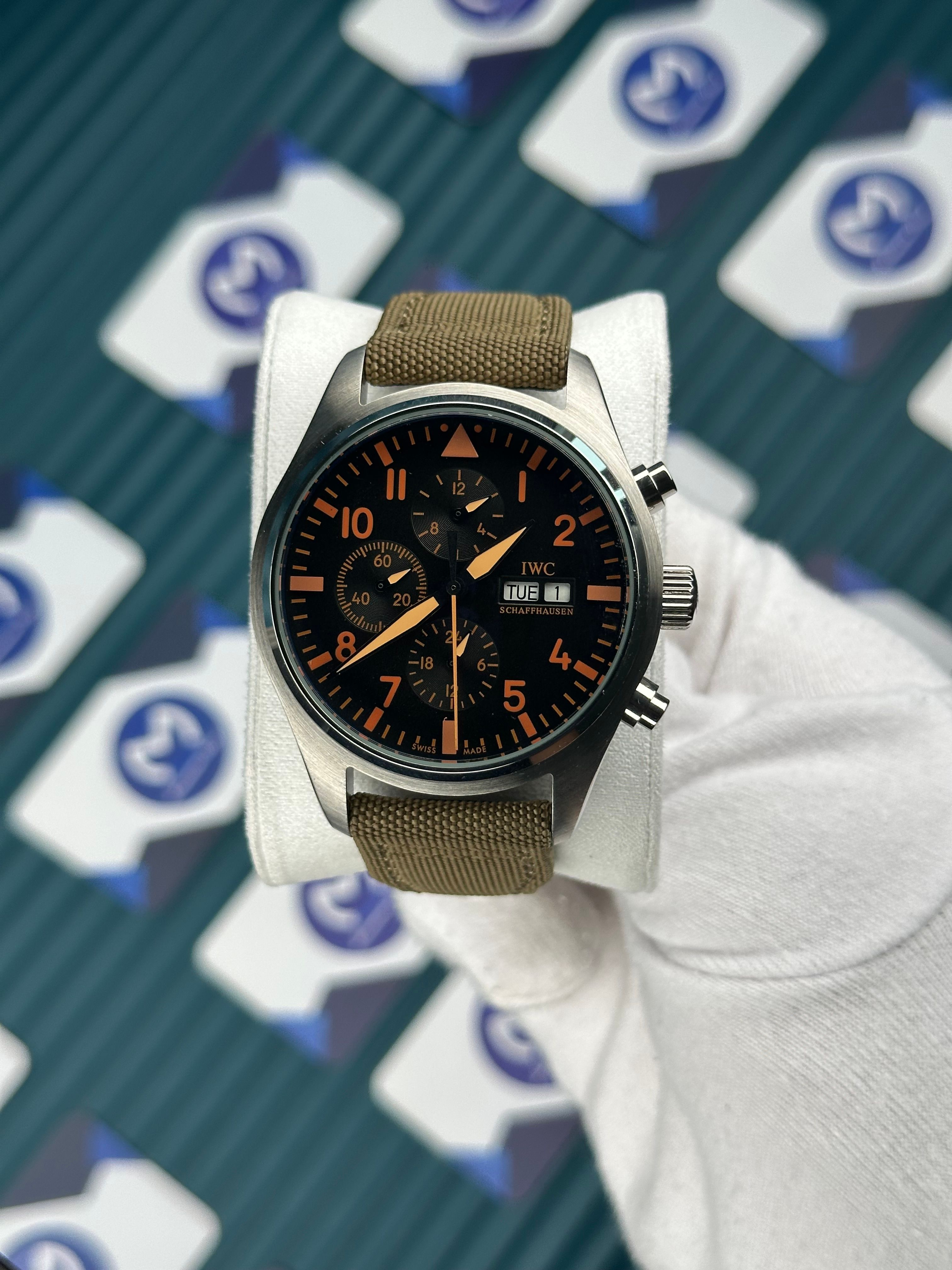 IWC BIG PILOT DOKUMA BEZ HAKİ YEŞİL