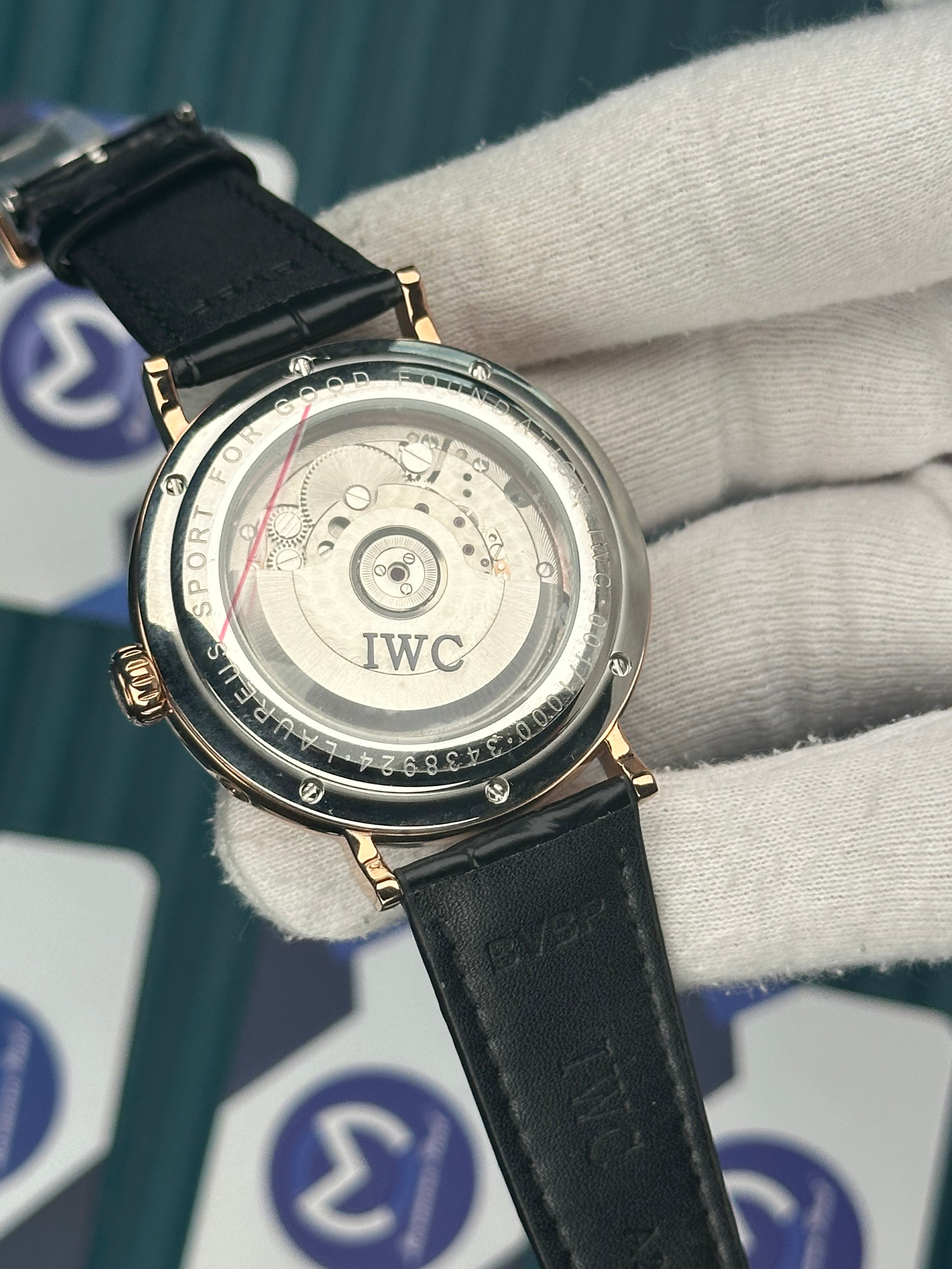IWC Chronograph Tourbillon Leather Cord