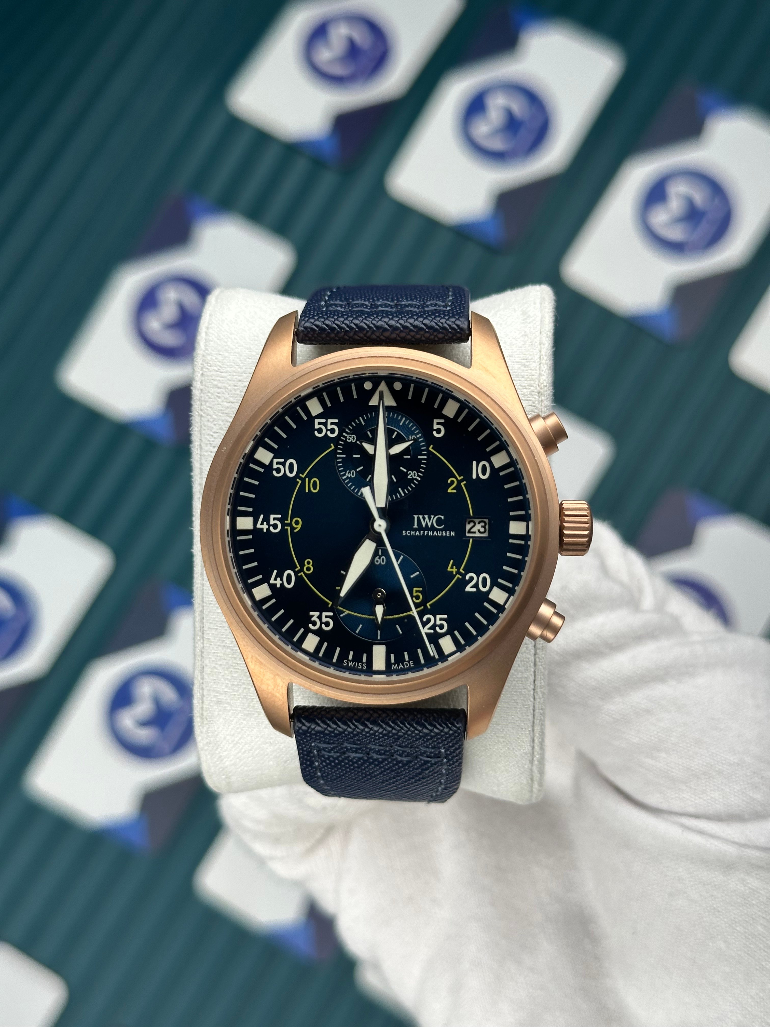 IWC Blue Rose Automatic Chronograph