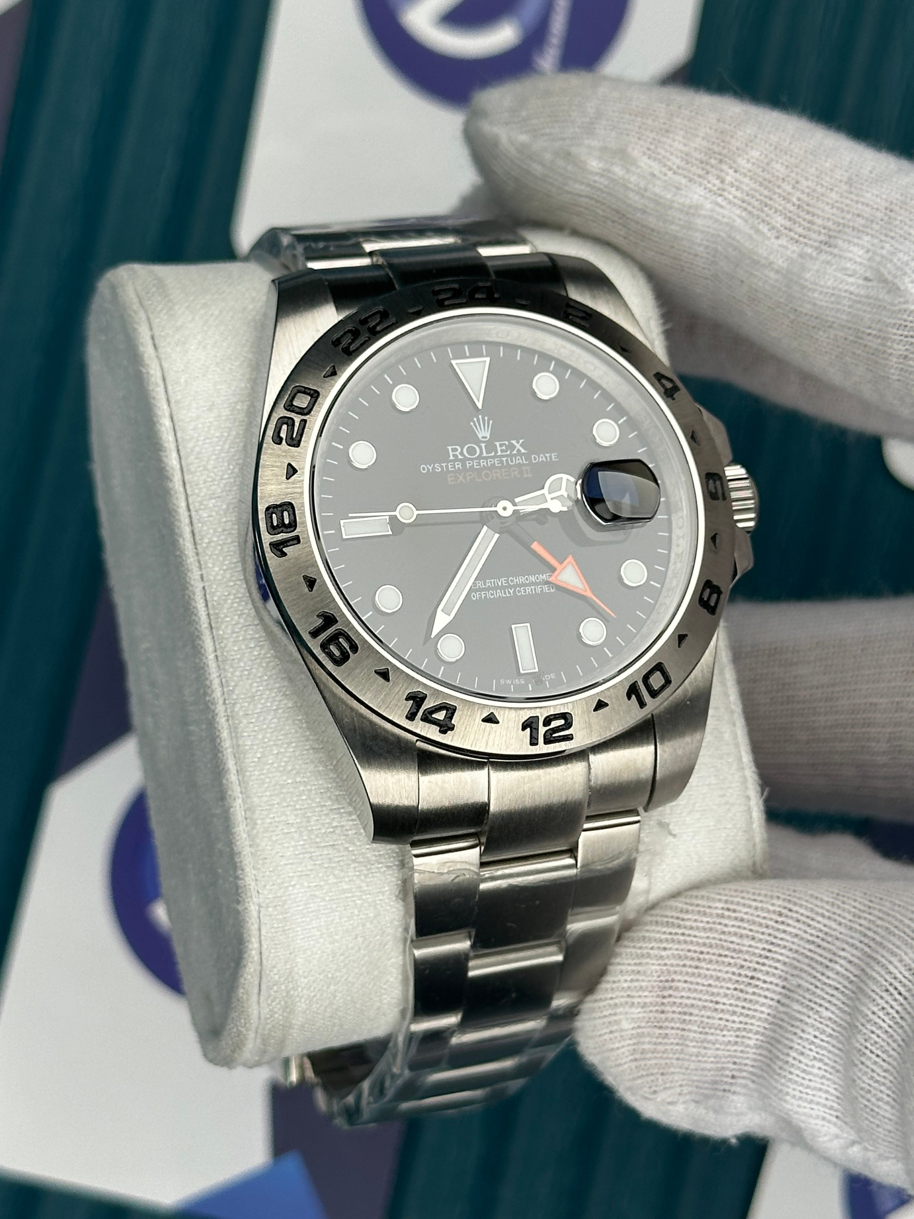 ROLEX EXPLORER 44 MM BLACK DIAL 