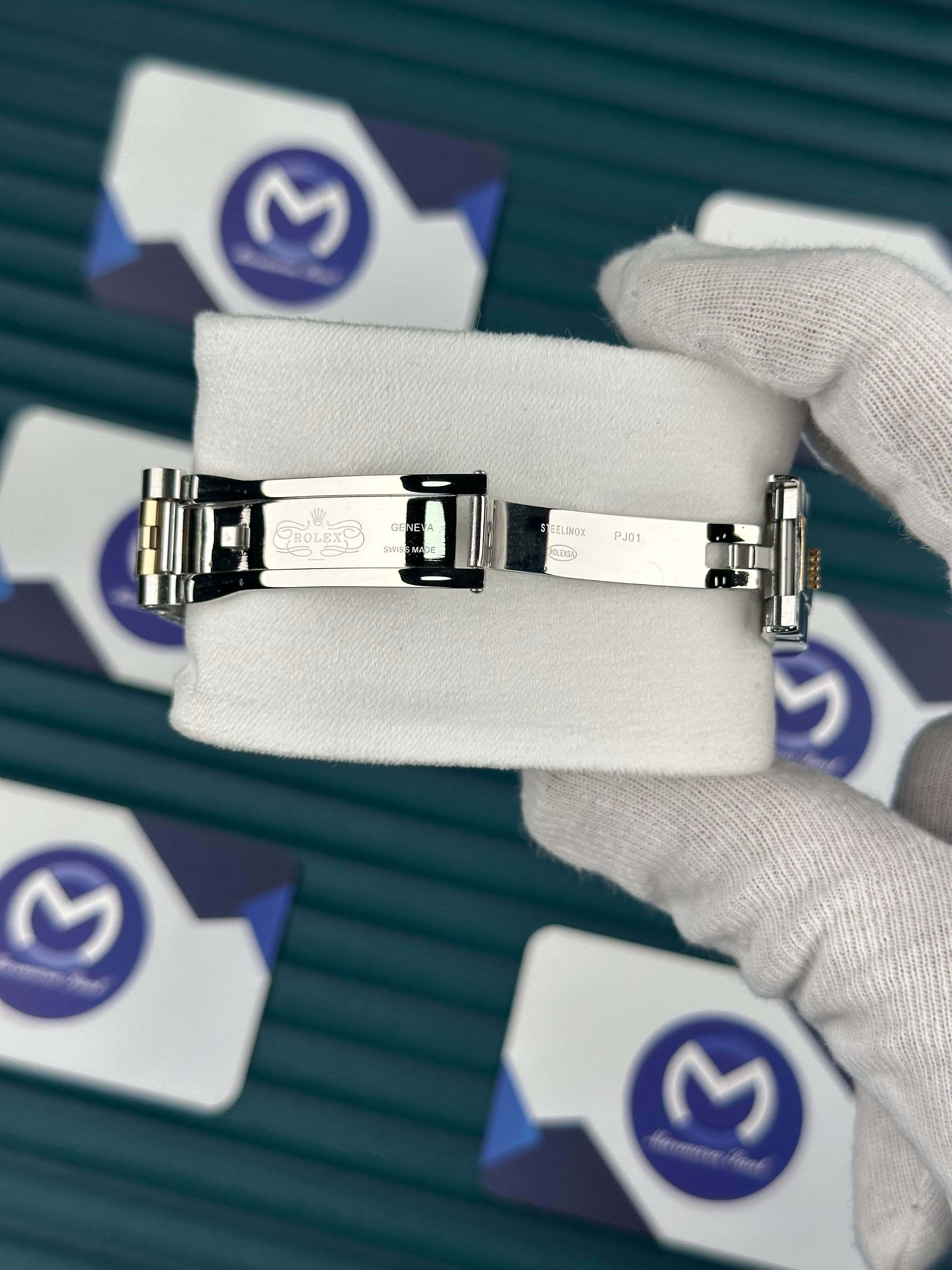ROLEX DATEJUST ARDUVAZ DIAMOND BEZEL GOLD-SILVER JUBILE