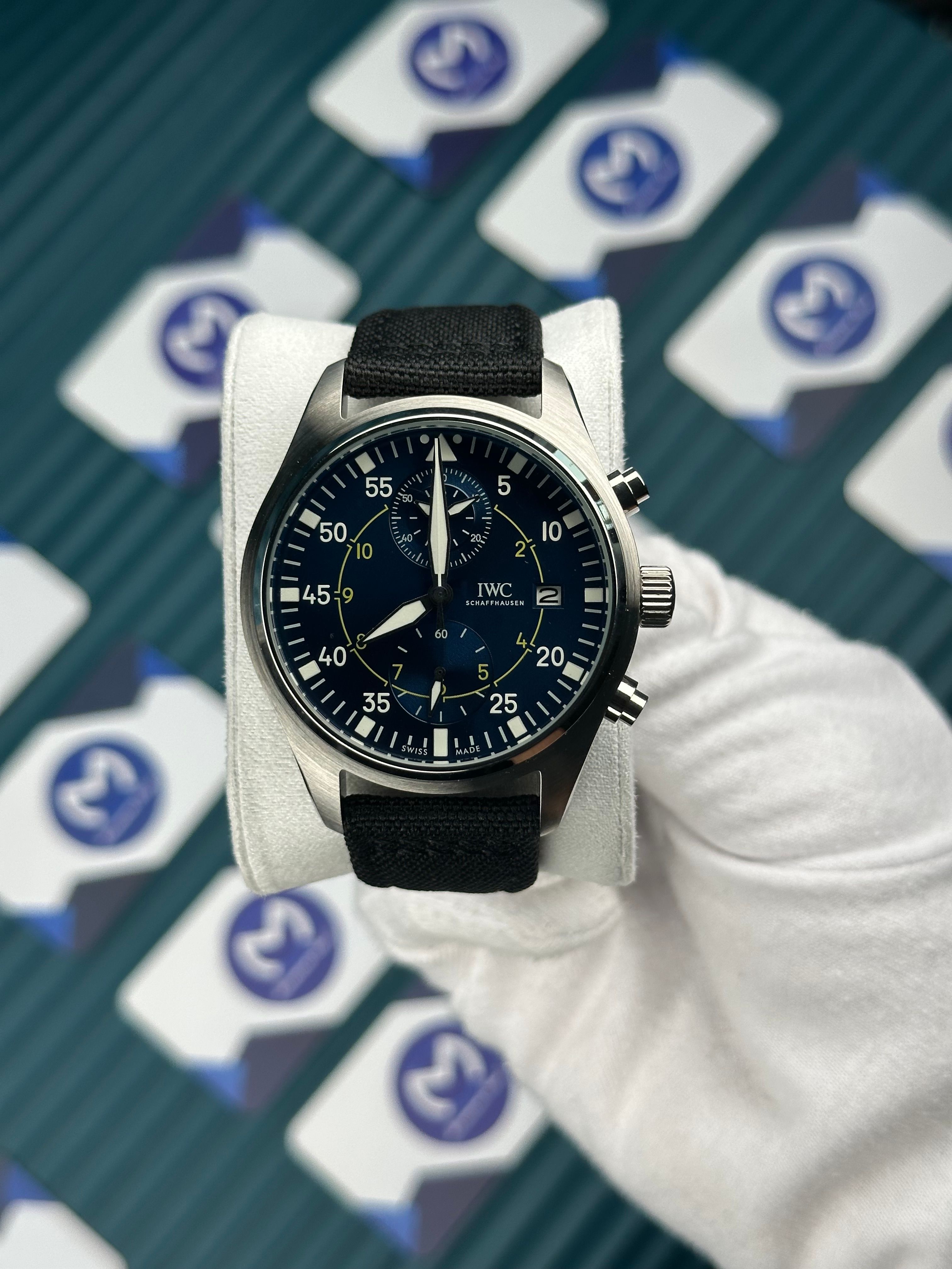IWC PILOT CHRONOGRAPH BLUE ANGEL