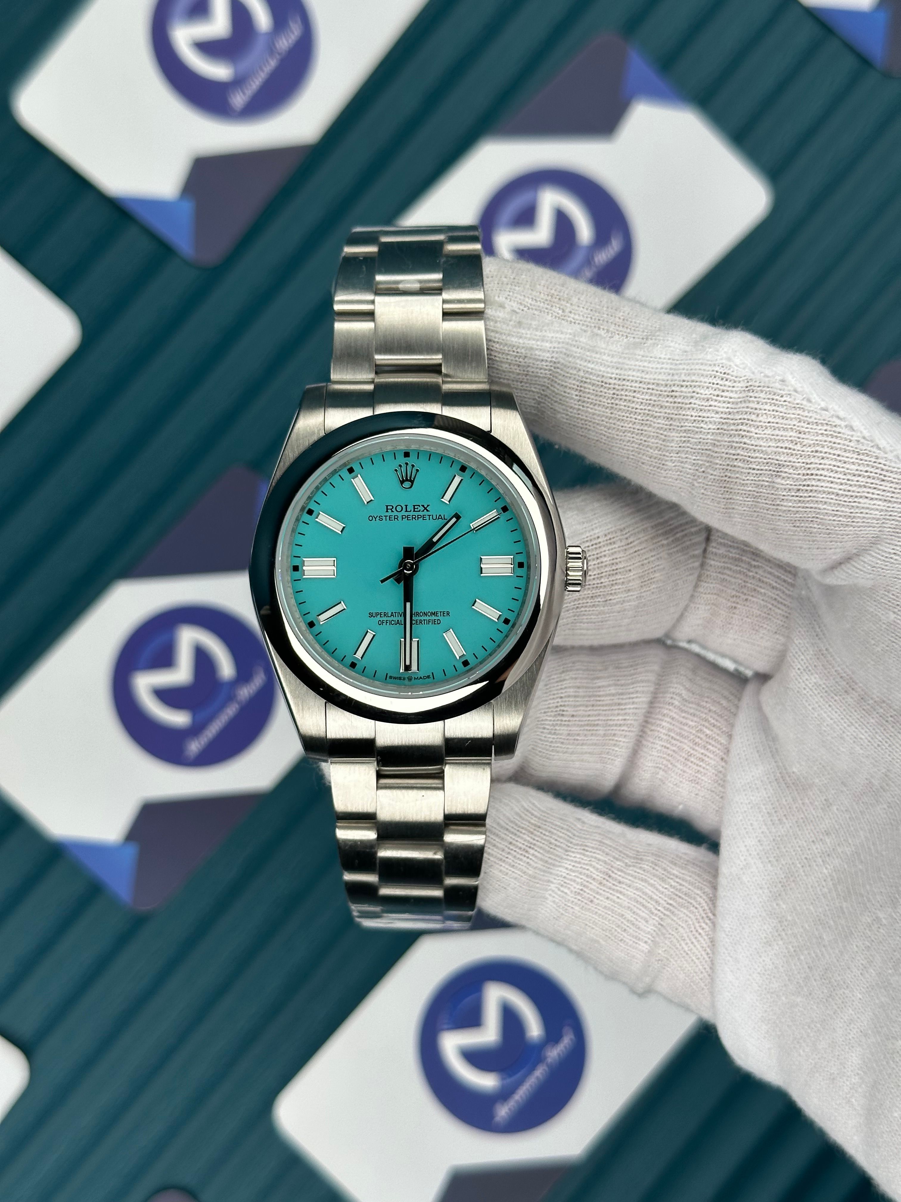 ROLEX OYSTER PERPETUAL TIFFANY
