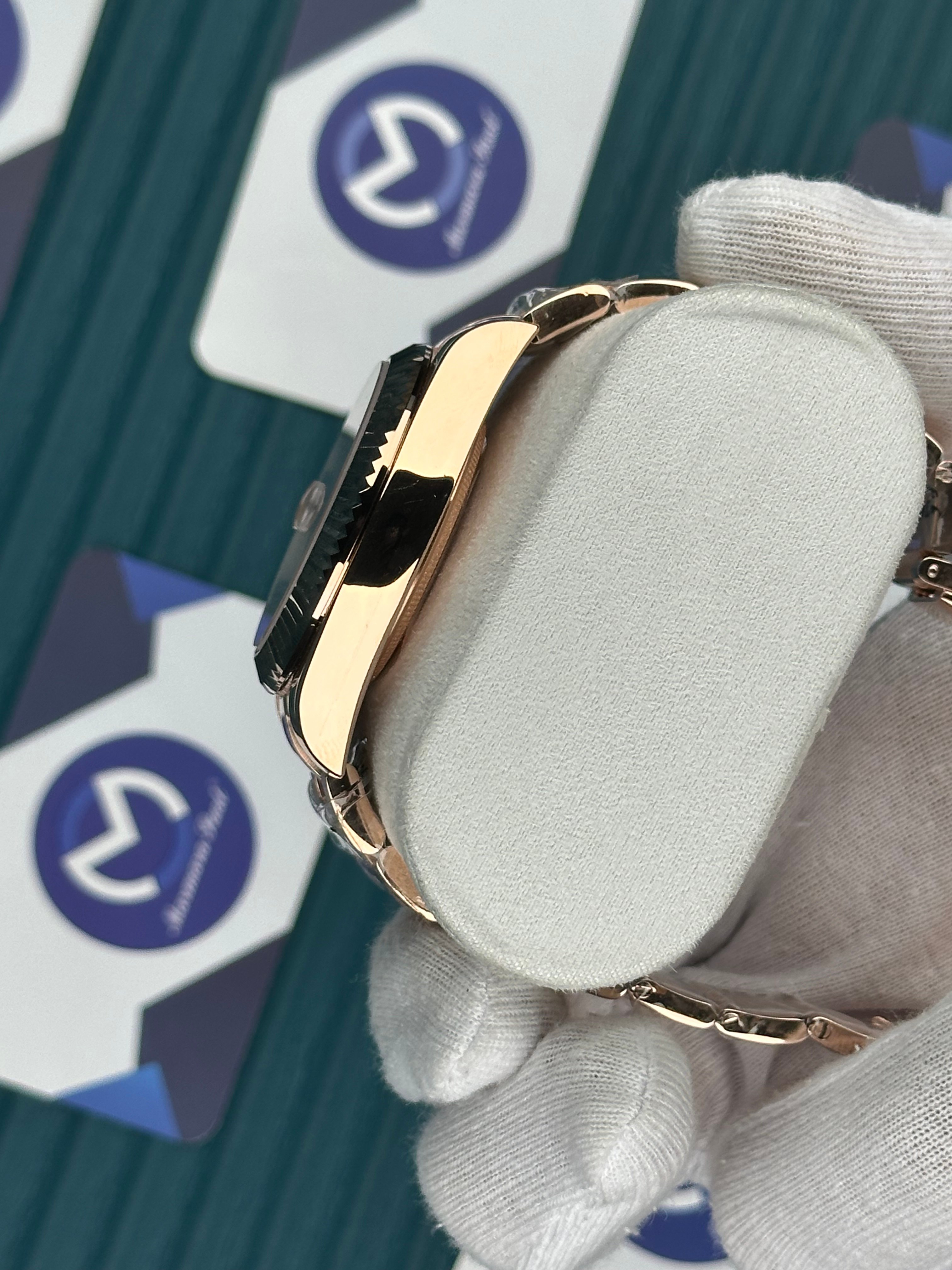 ROLEX SKY-DWELLER WHITE DIAL ROSE OYSTER