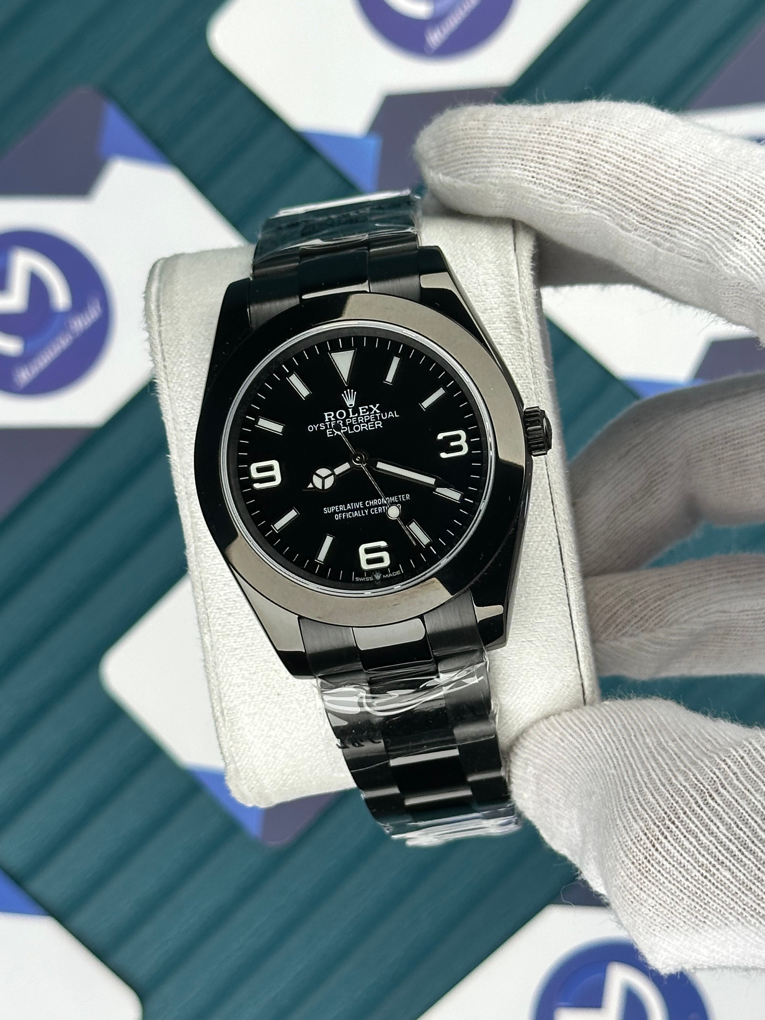 ROLEX EXPLORER BLACK