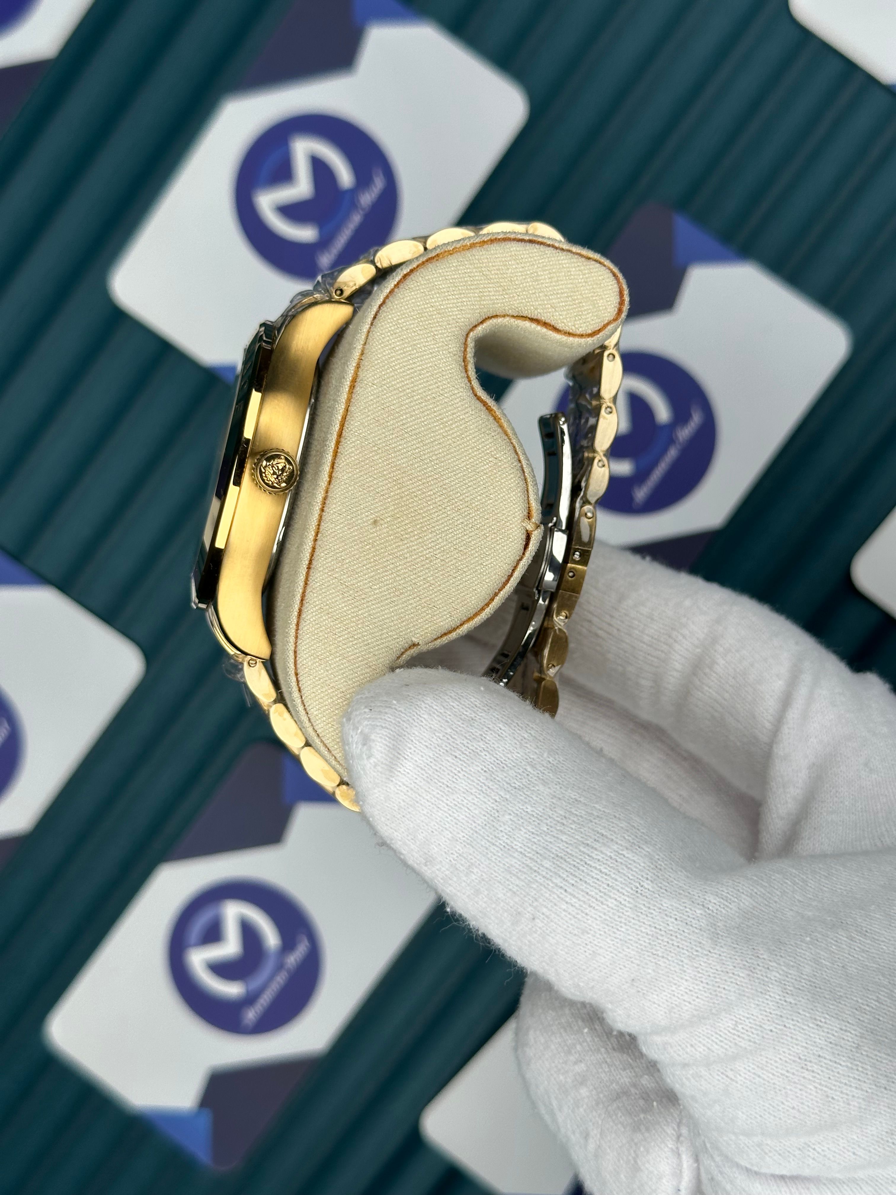 Versace Gold Jübile Beyaz Kadran 