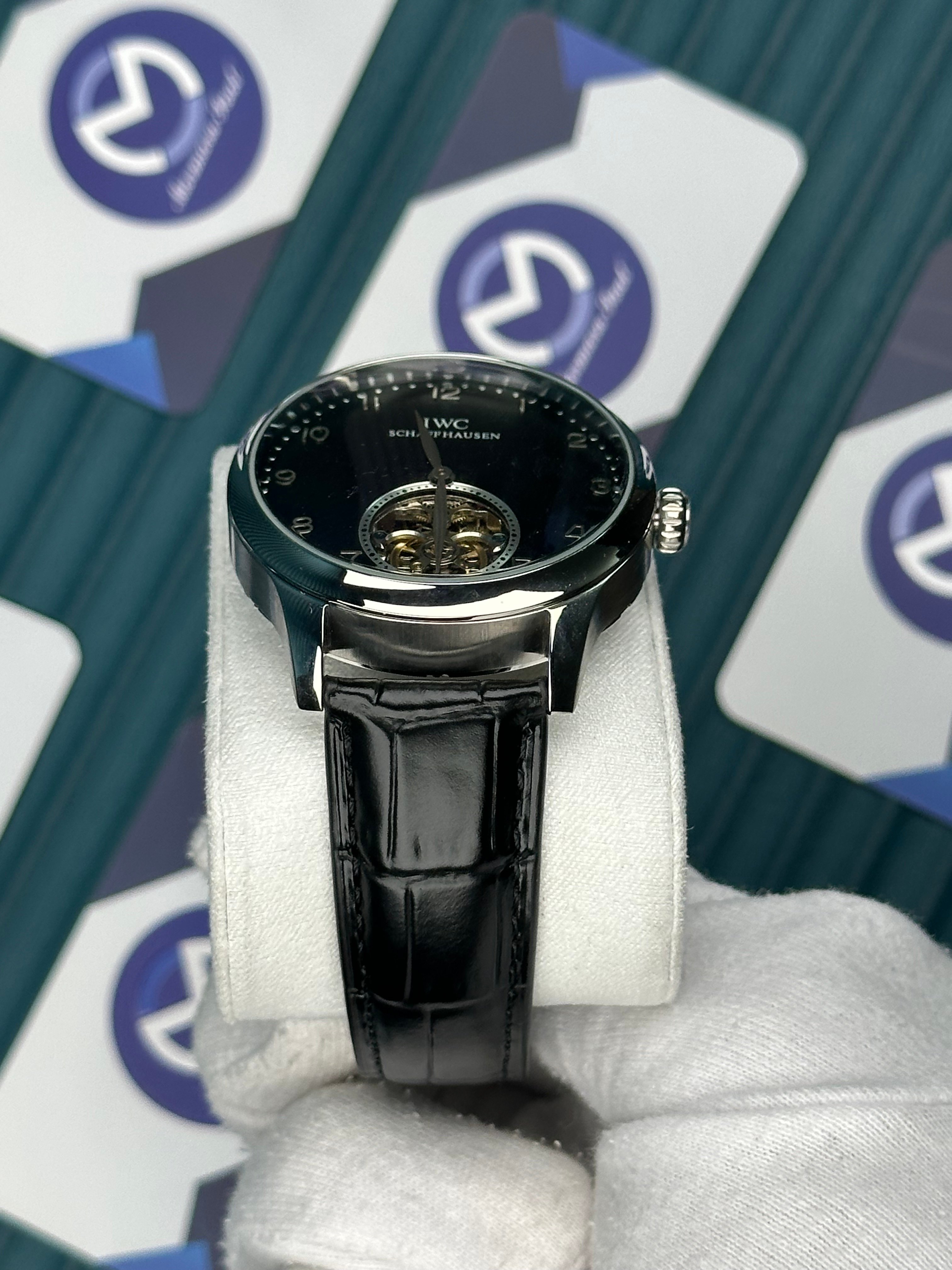 IWC BIG PILOT TOURBILLON BLACK DIAL 