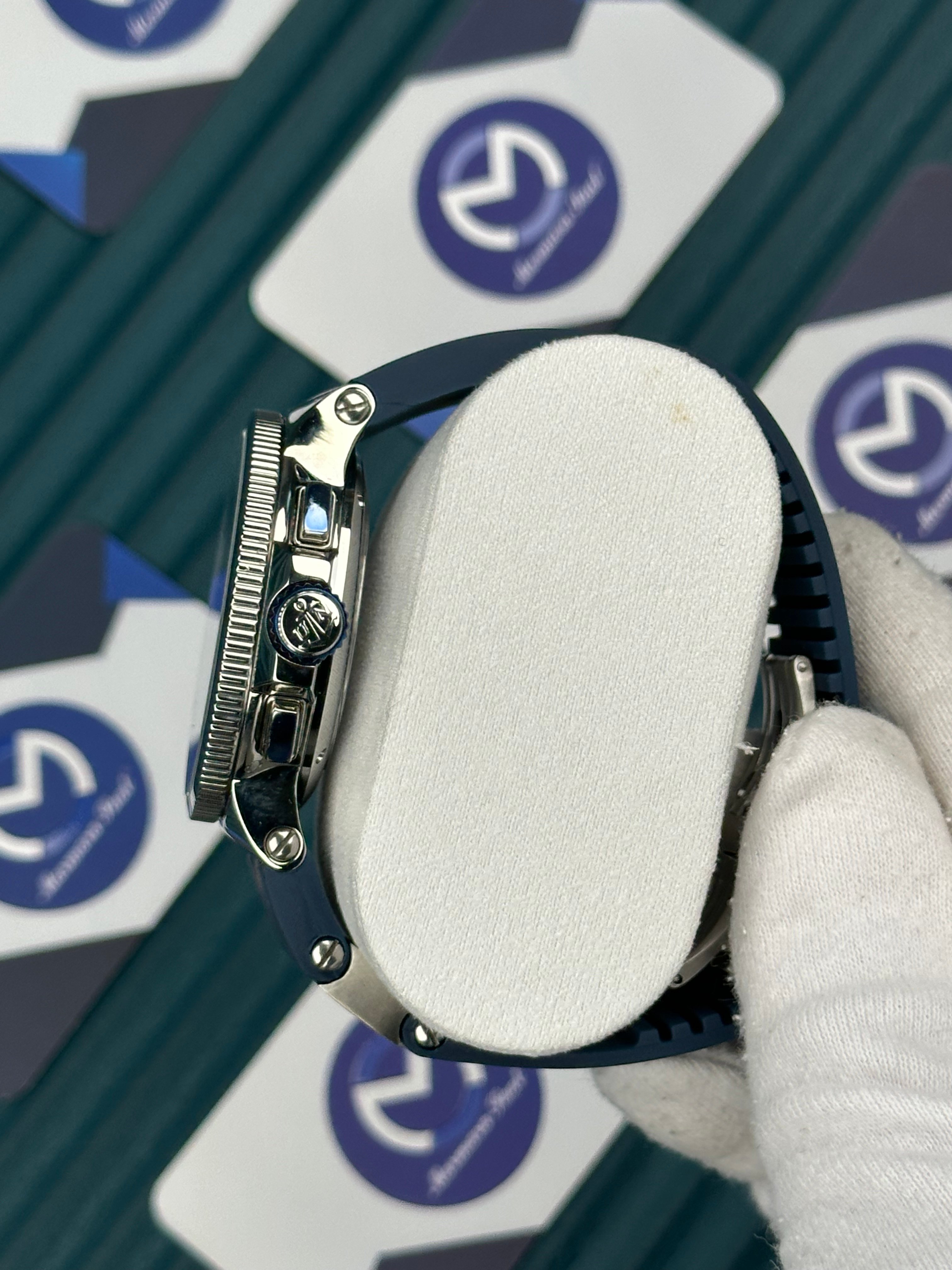 Ulysse Nardin Marine 300 Meters Blue Cord And Dial