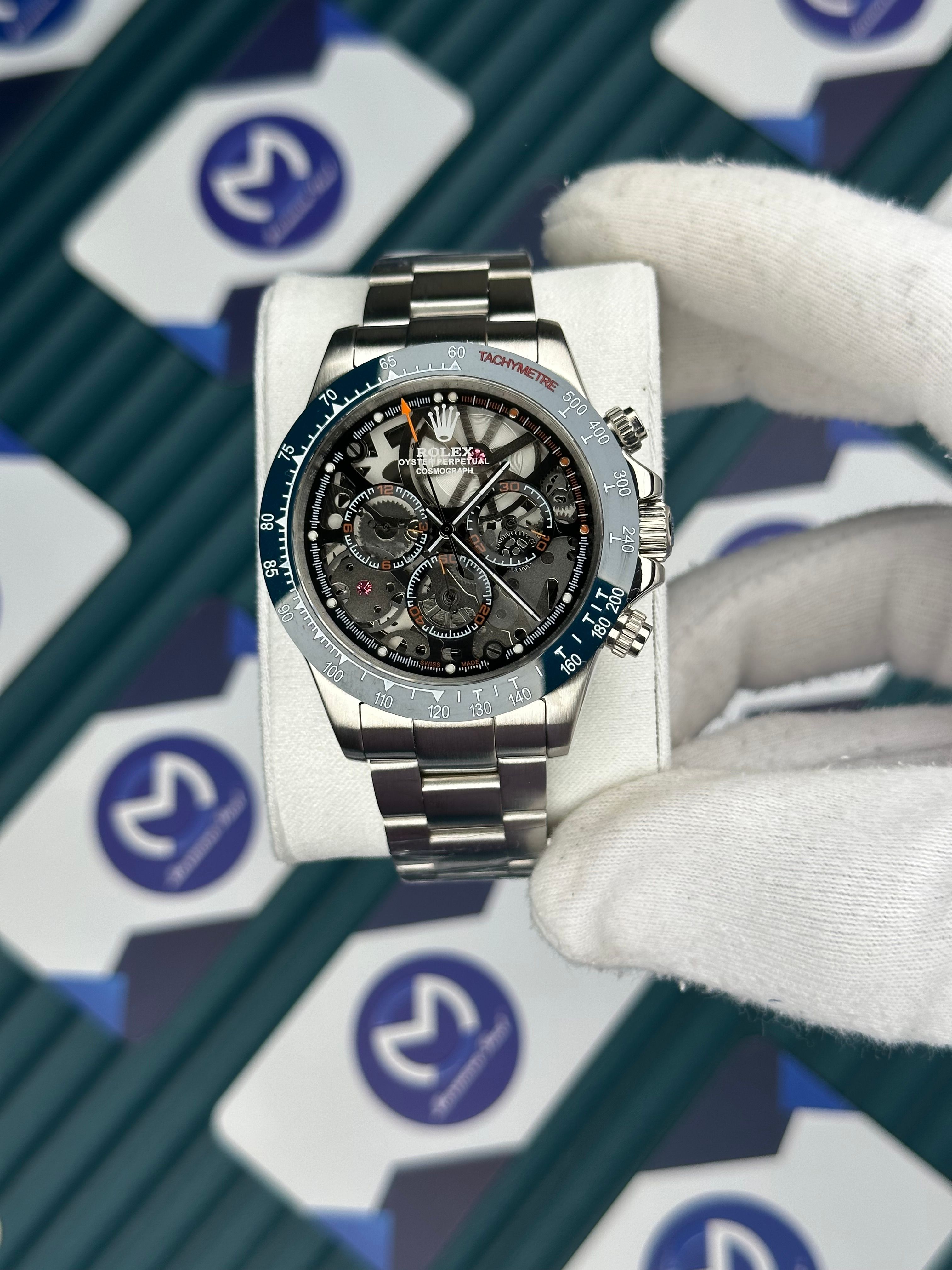 Rolex Daytona Juan Pablo Montoya Artisans De Geneve Mavi Bezel