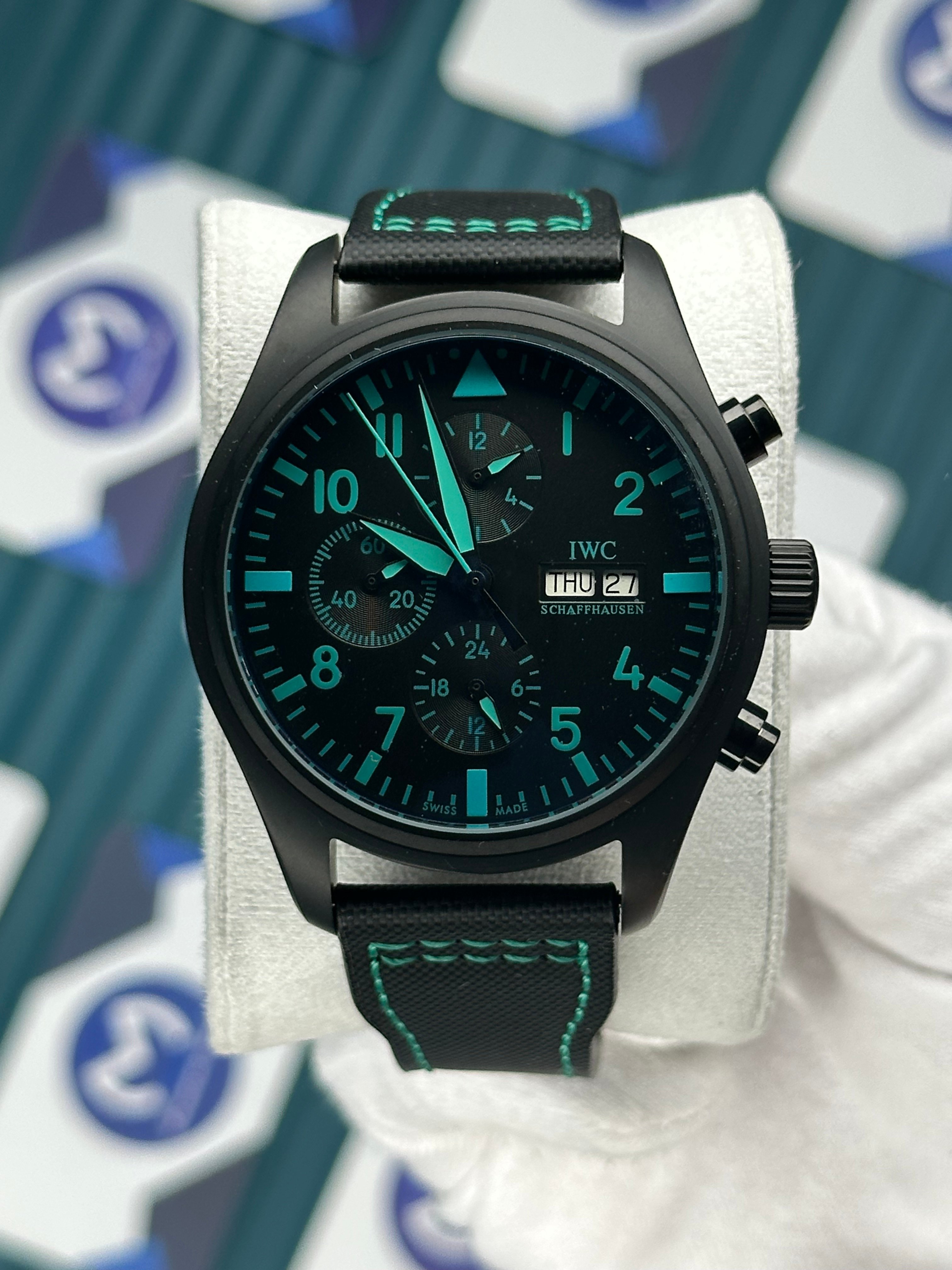 IWC EDITION LE PETIT PRINE BLACK TURQUOISE