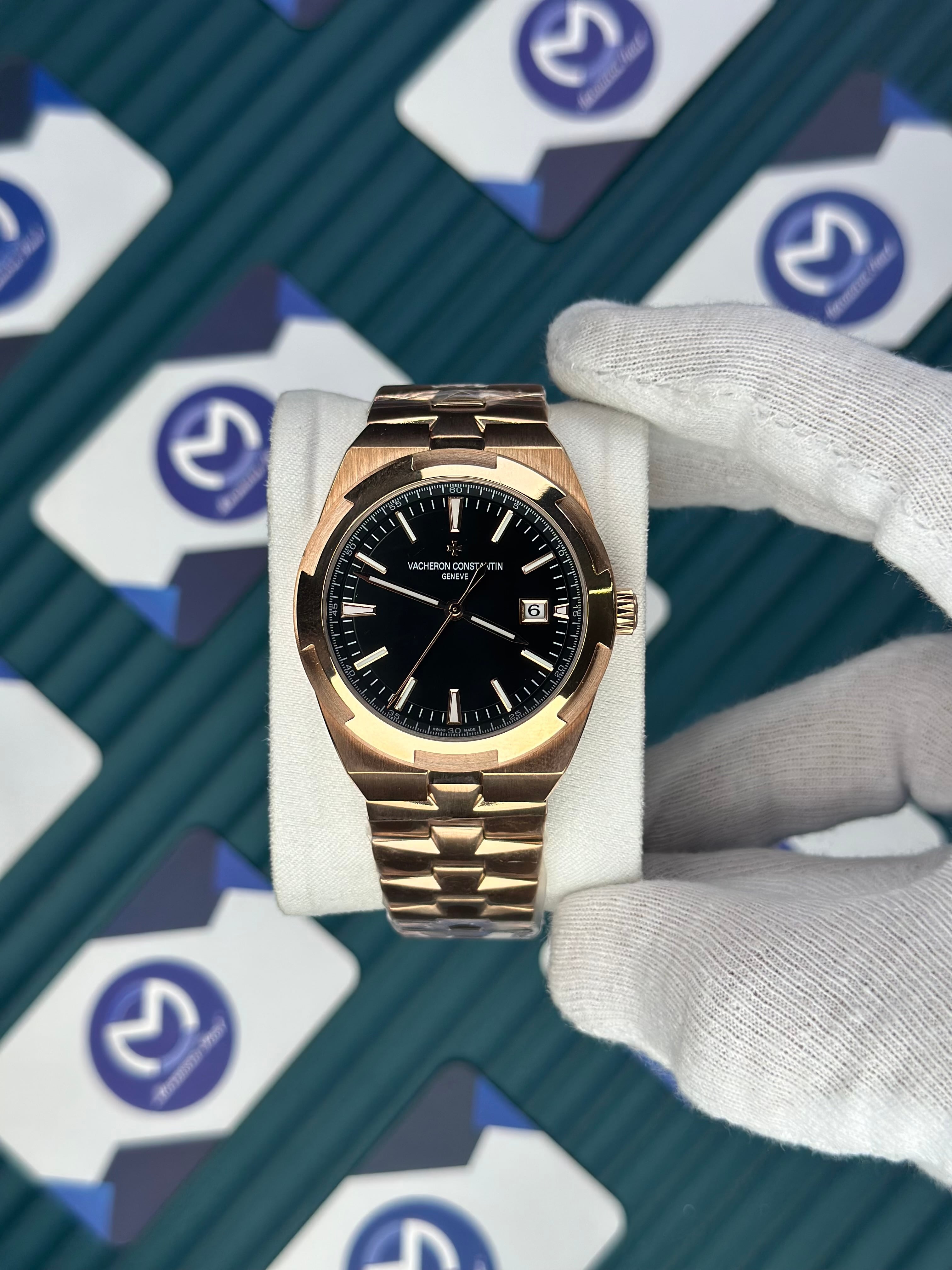 VACHERON CONSTANTIN BLACK OVERSEAS ROSE