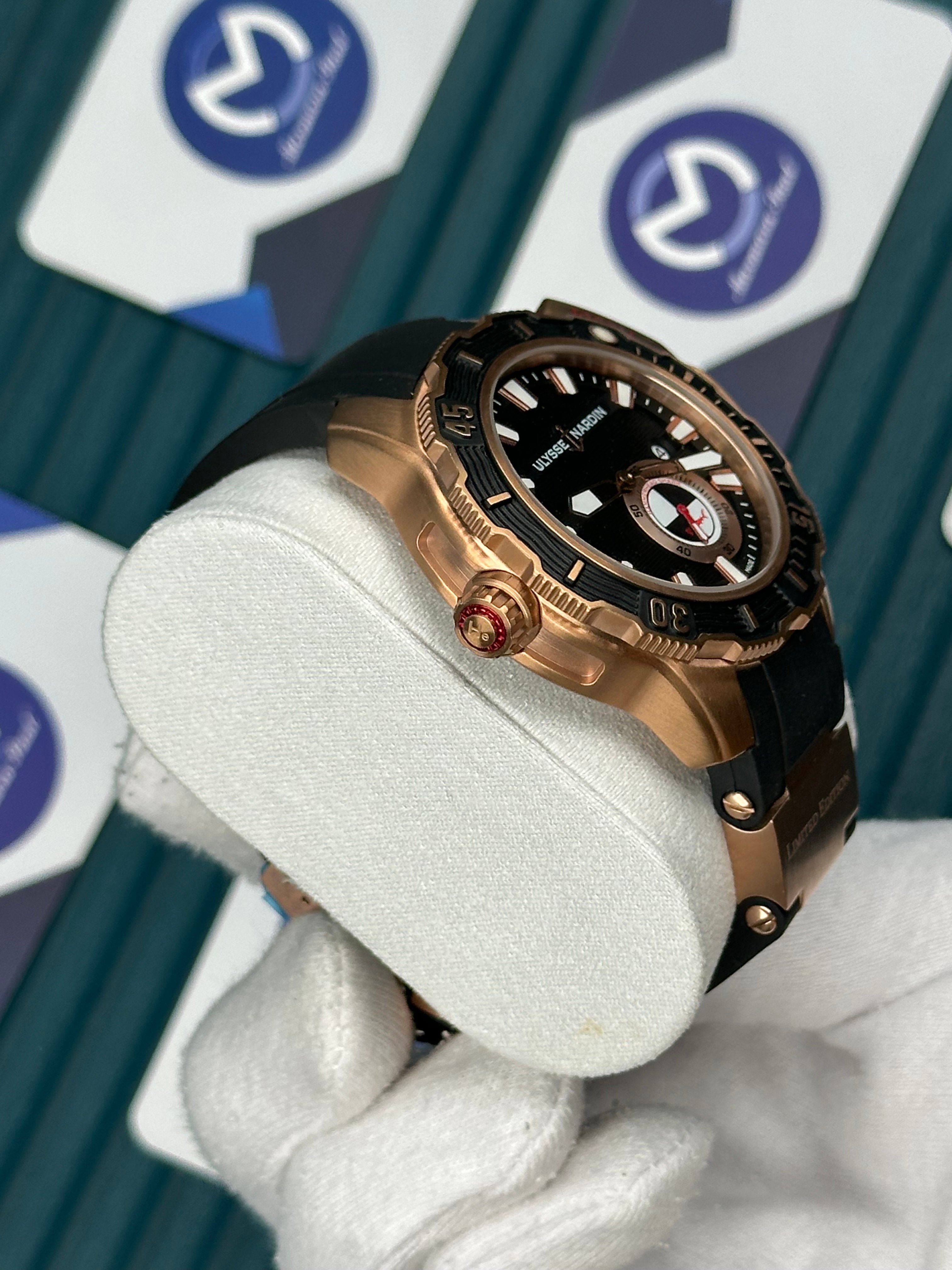 Ulysse Nardin Hammerhead Shark Rose Case Black 