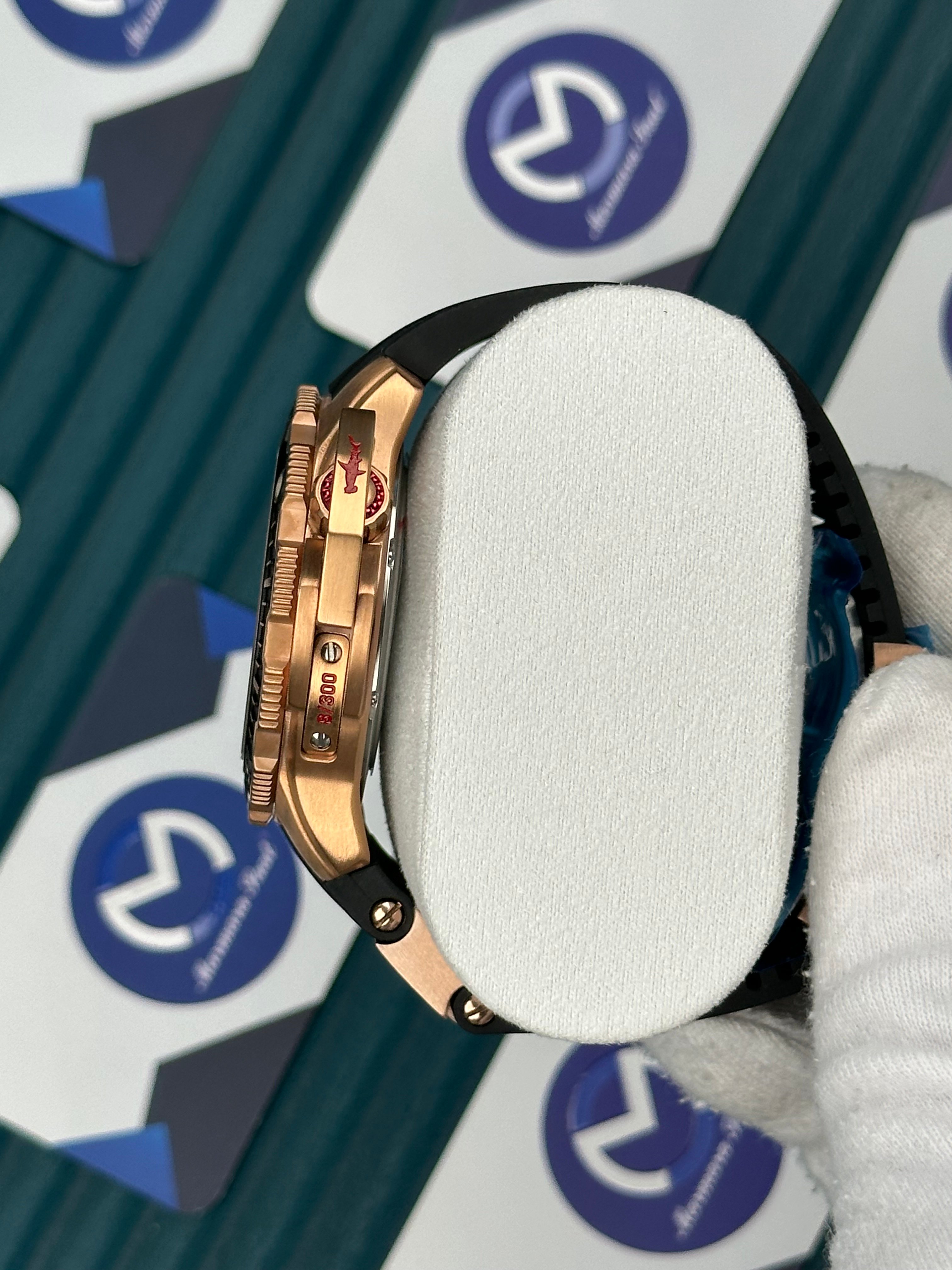 Ulysse Nardin Hammerhead Shark Rose Case Black 