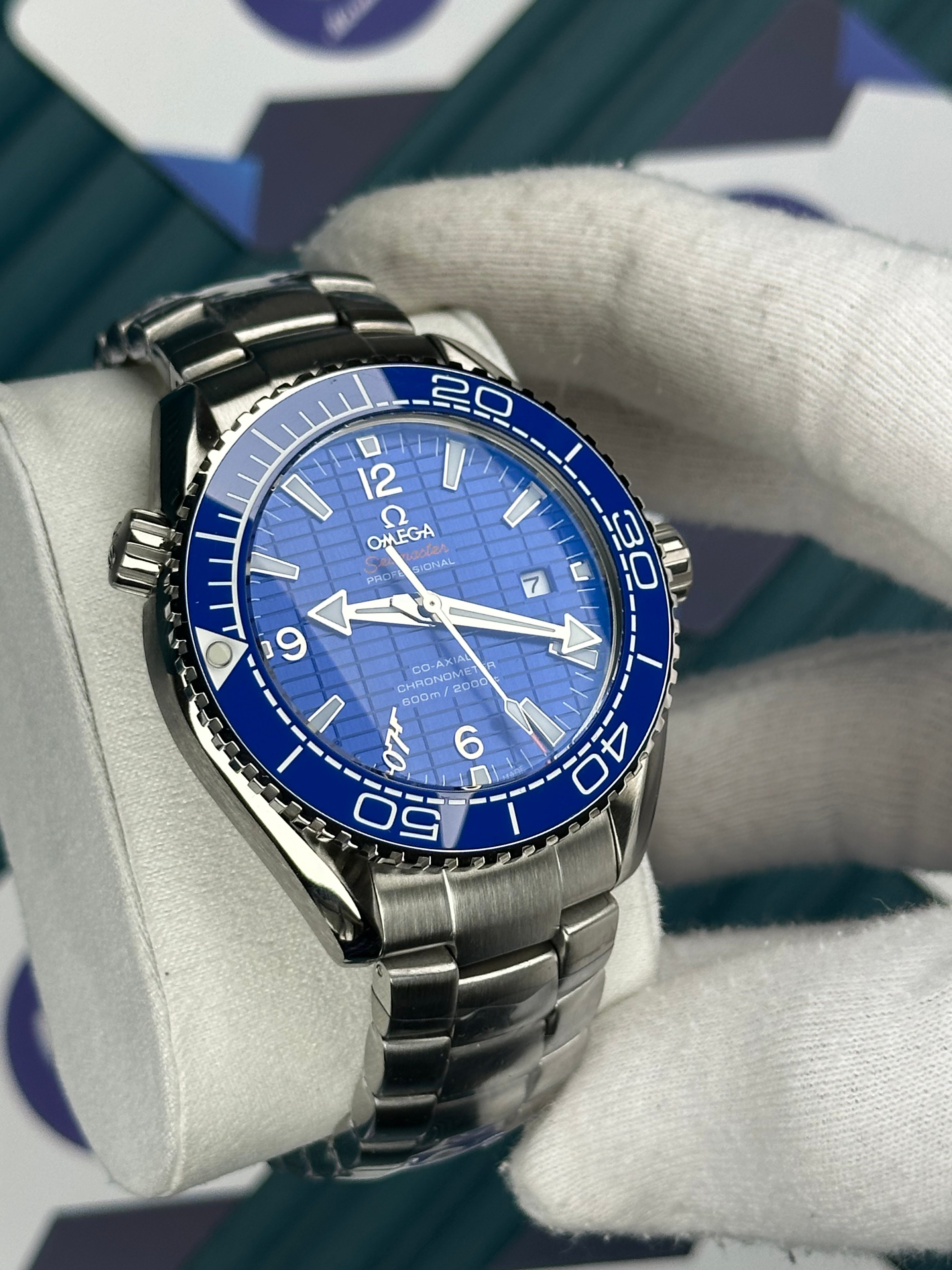 Omega Seamaster James Bond 007 Planet Ocean Mavi 
