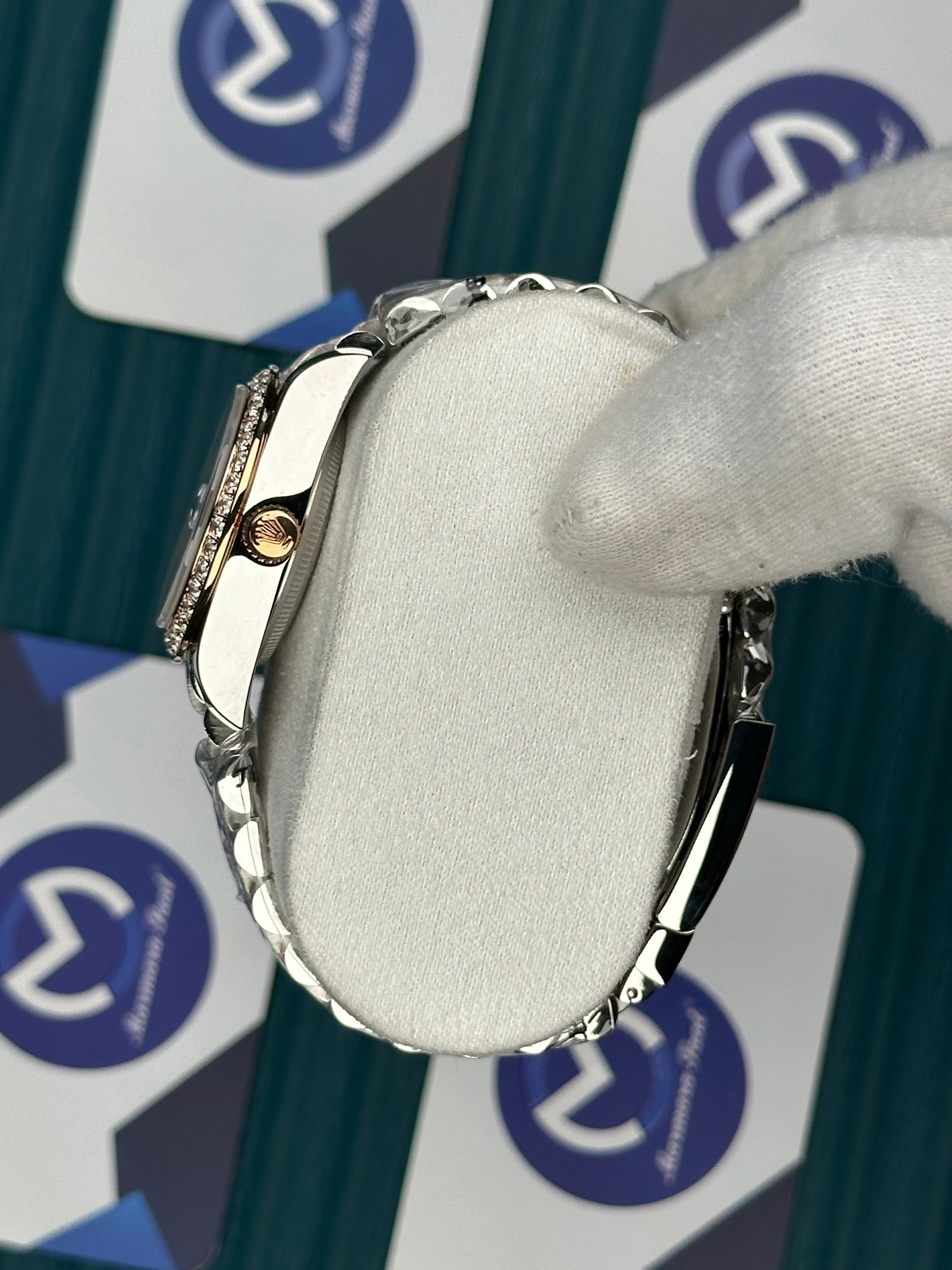 ROLEX 31 ARDUVAZ ROSE-SILVER JUBILEE 