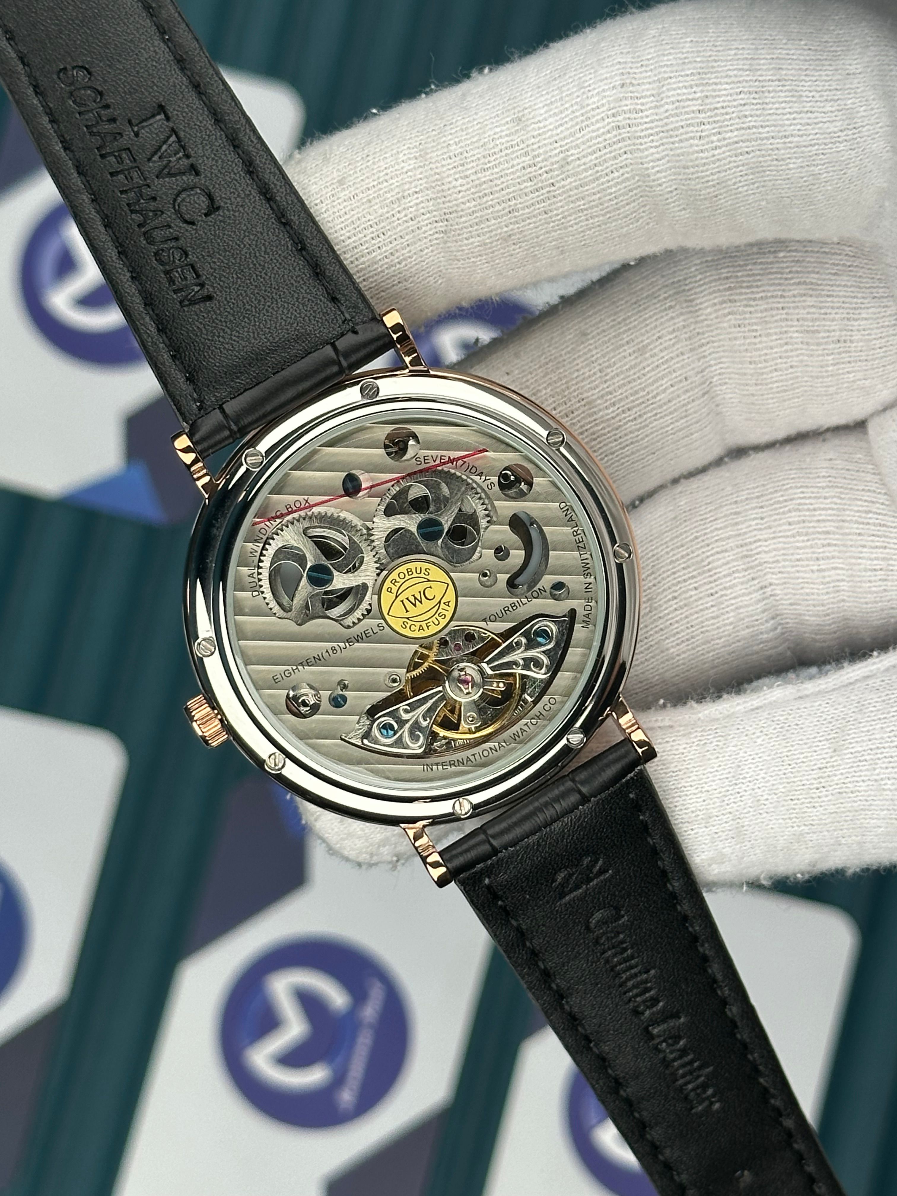 IWC Big Pilot Rose Case Chronometer And Moon 