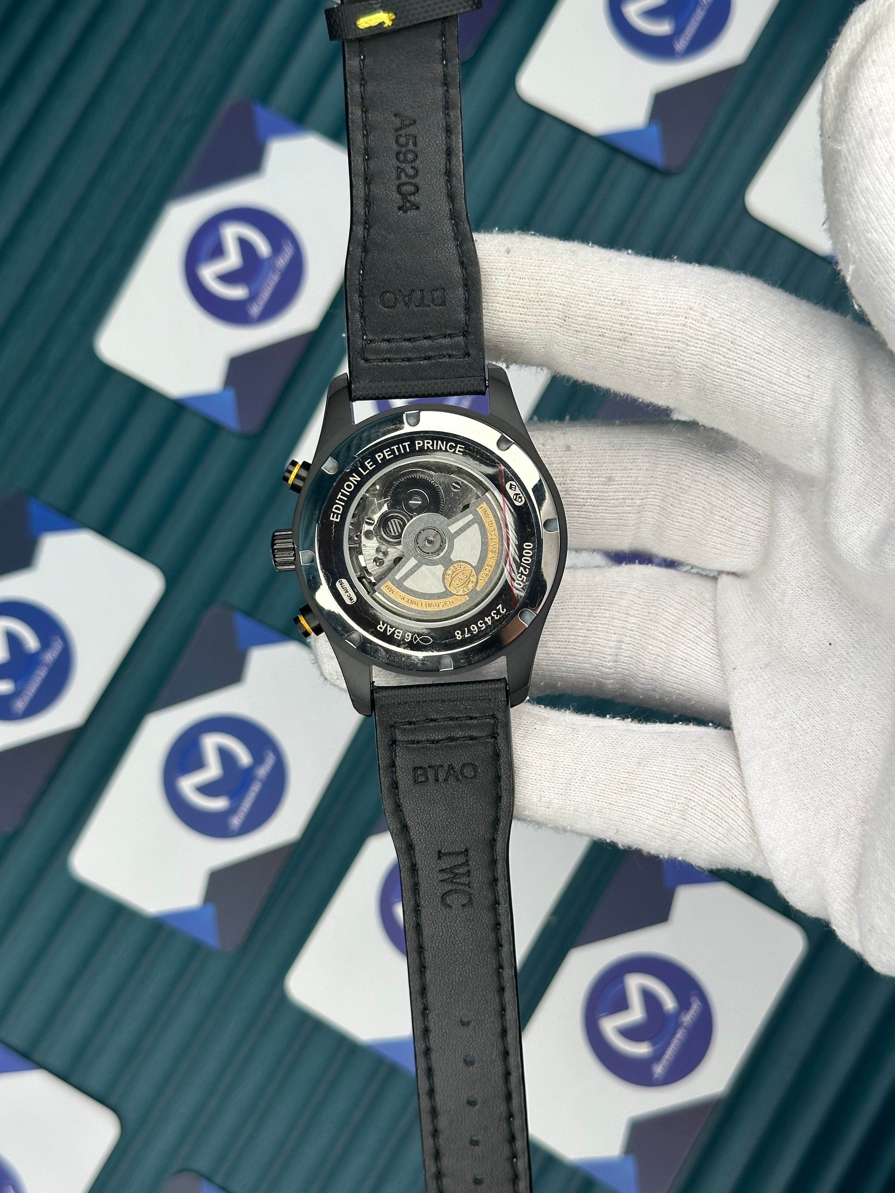 IWC Carbon Case Yellow Line Chronometer Automatic