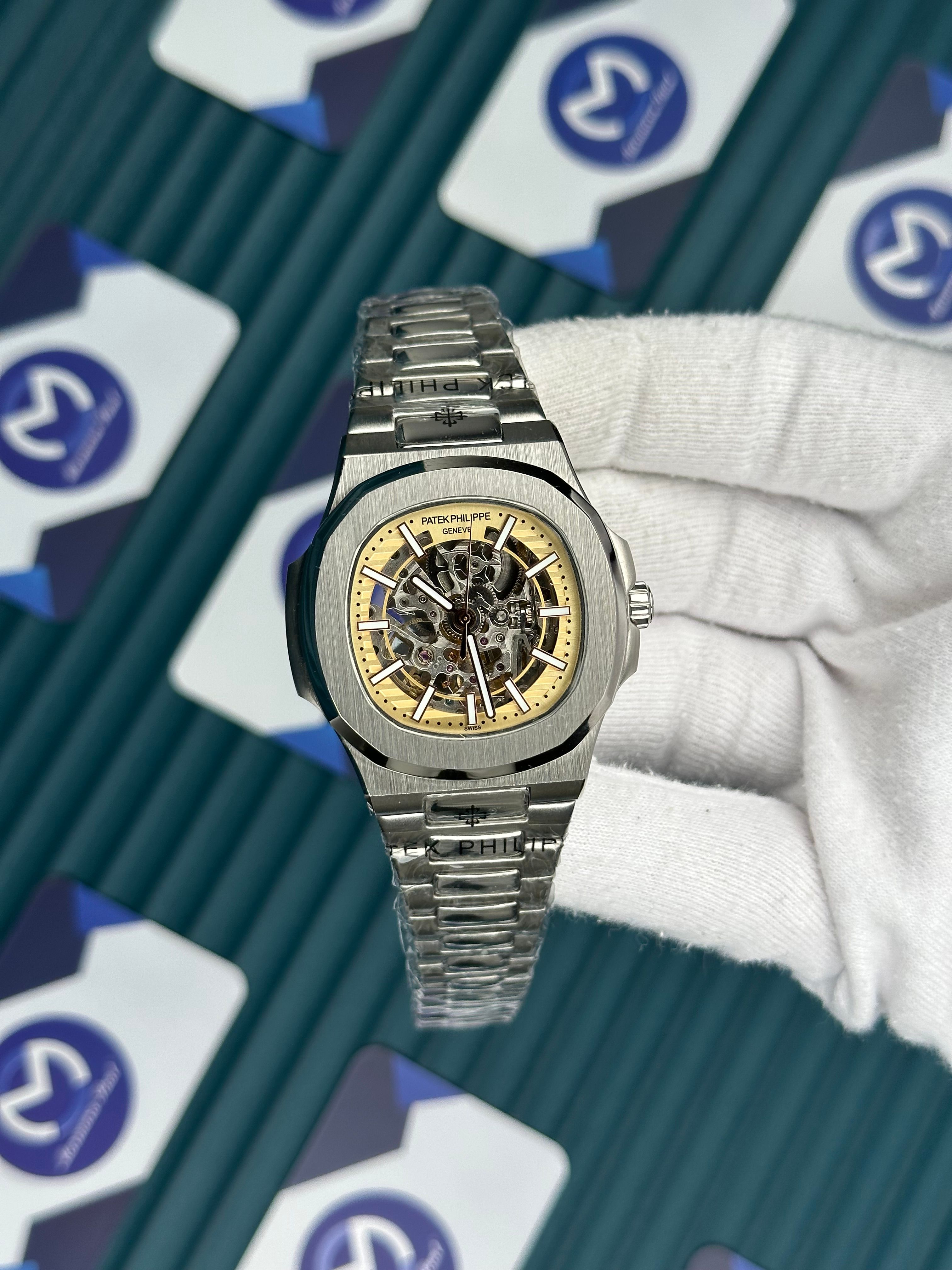 Patek Philiipe İskelet Sarı Kadran