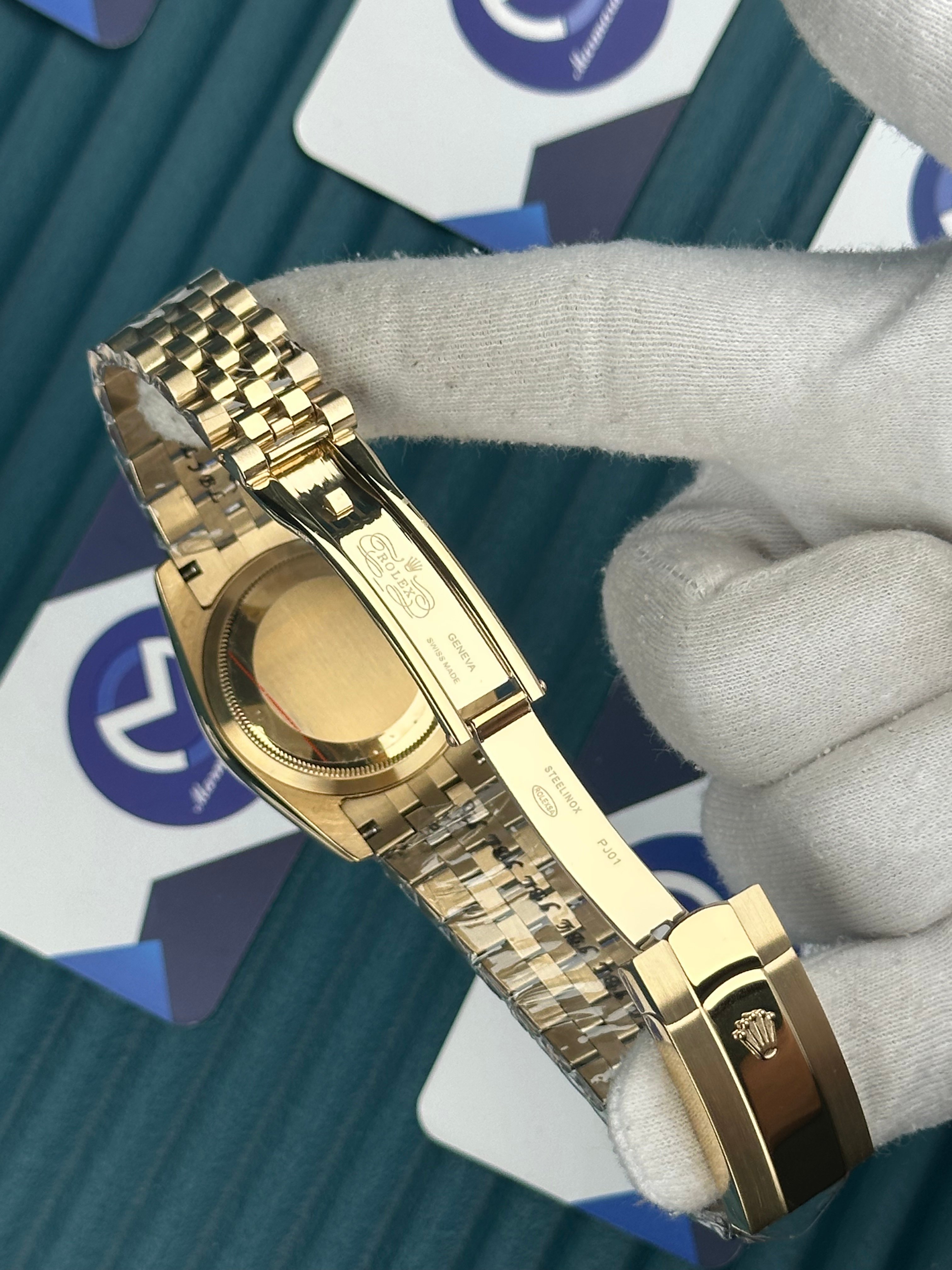 ROLEX 36 BEYAZ KADRAN GOLD JUBILEE
