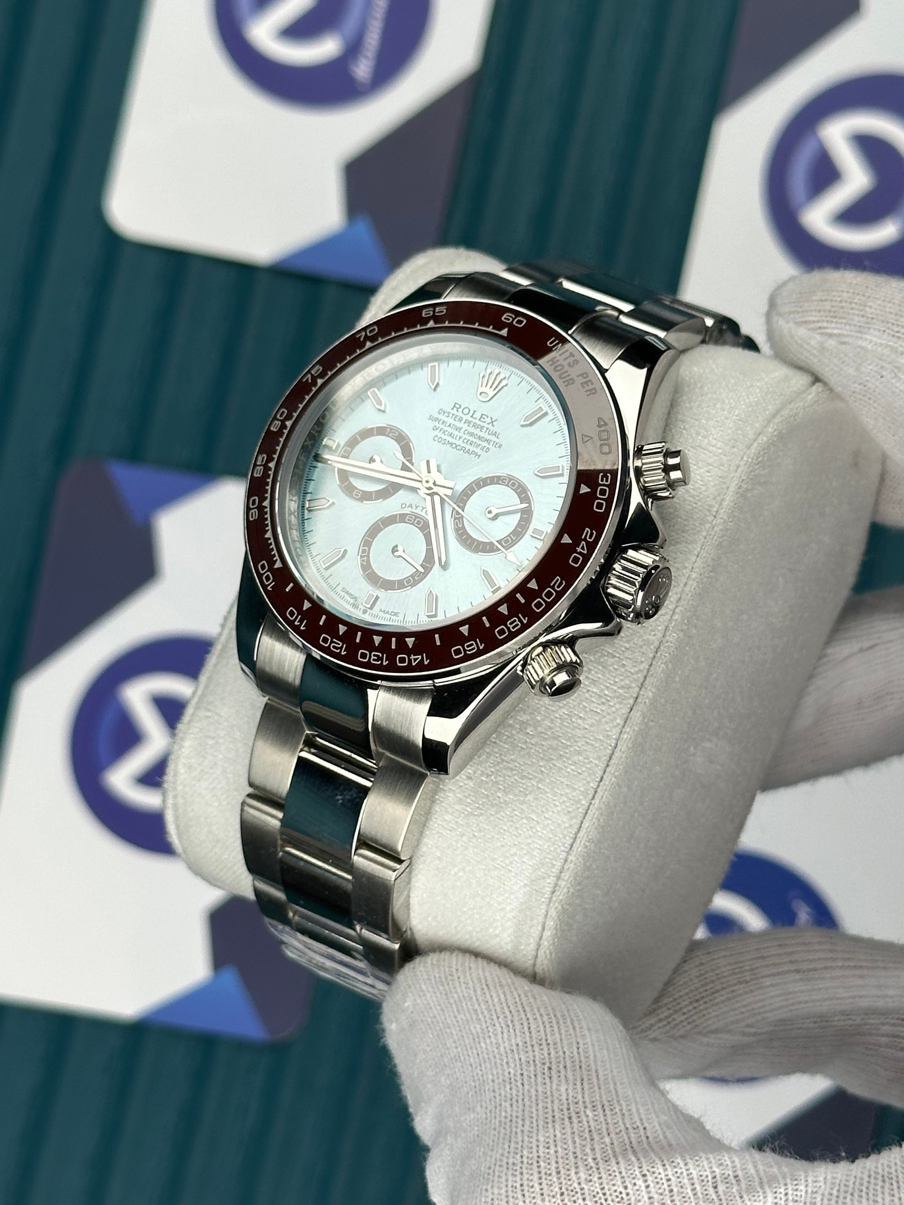 ROLEX DAYTONA ICE-BLUE SILVER OYSTER